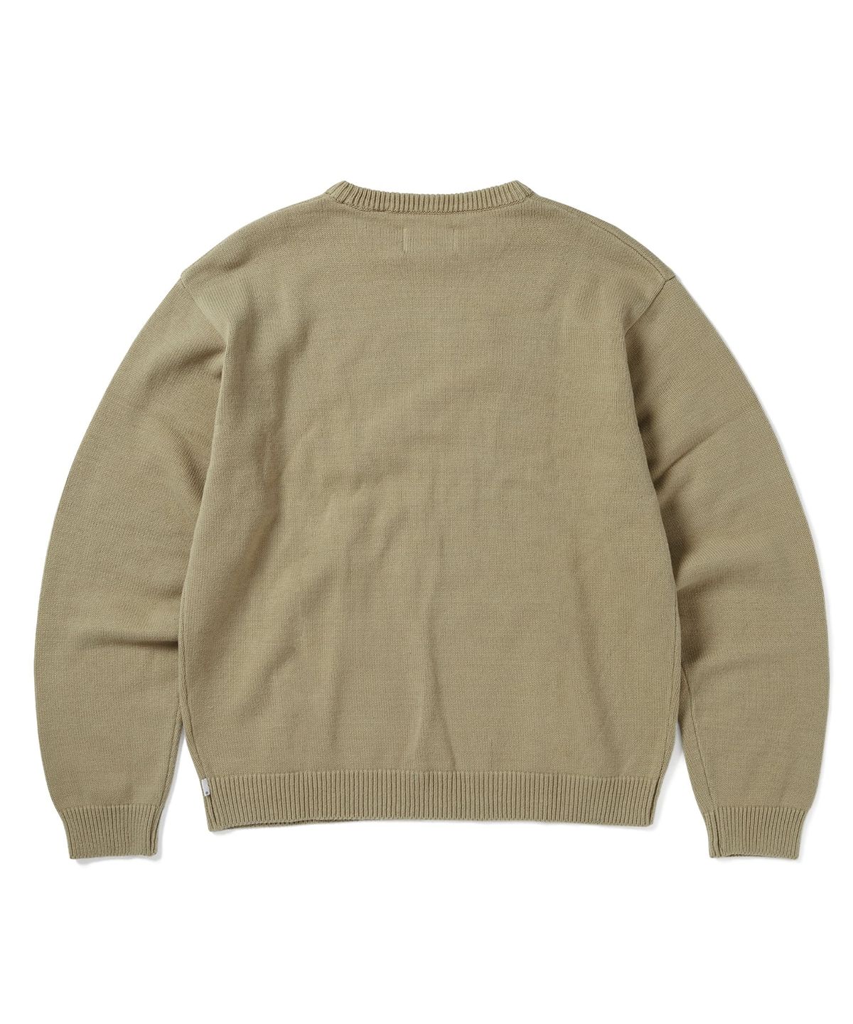 디스이즈네버댓(THISISNEVERTHAT) Fortuna N-Logo Sweater Beige