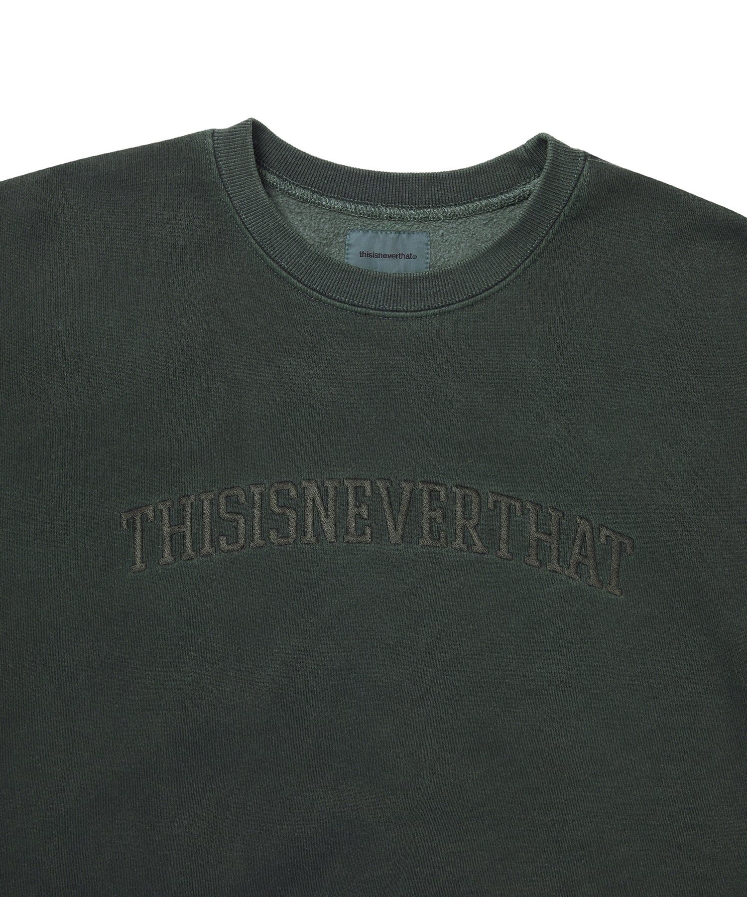 【THISISNEVERTHAT】Arch-Logo Crewneck Dark Slate MUSINSA | thisisneverthat® Arch-Logo Crewneck Dark Slate
