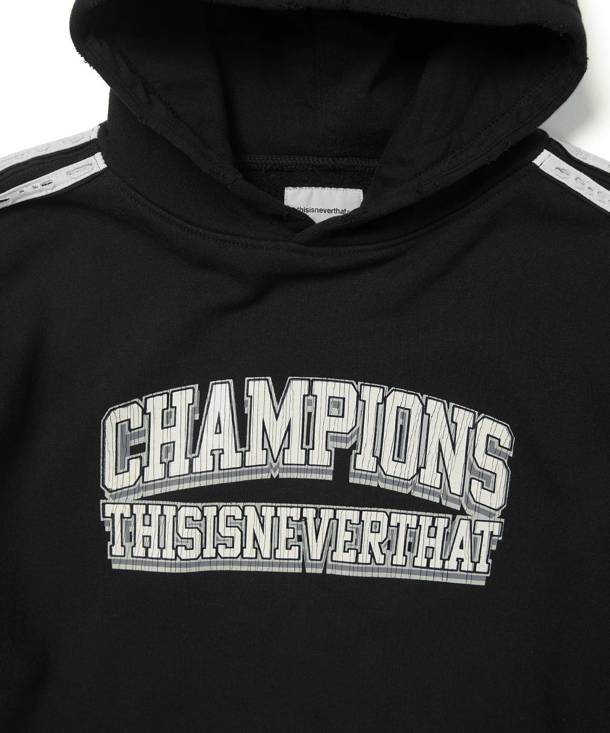 디스이즈네버댓(THISISNEVERTHAT) TNT Sports Hoodie Black