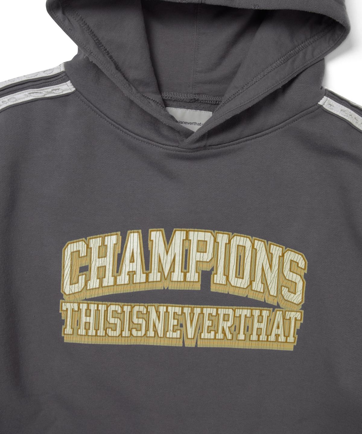 디스이즈네버댓(THISISNEVERTHAT) TNT Sports Hoodie Dark Grey