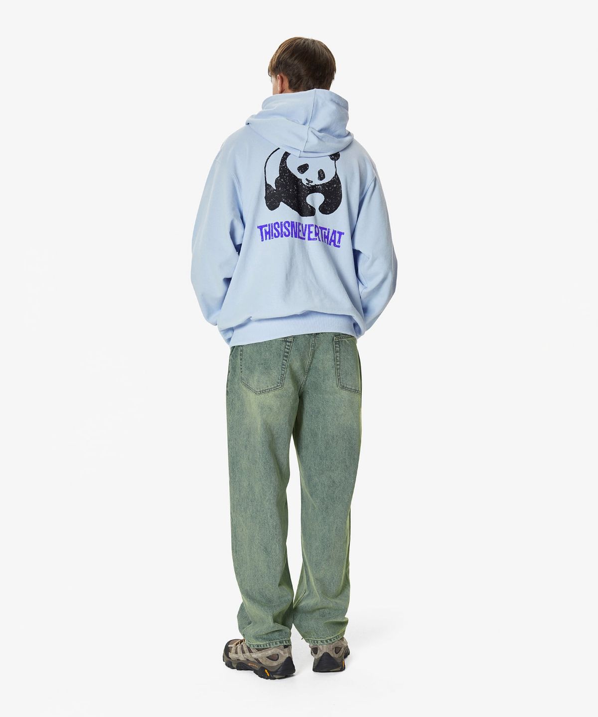 디스이즈네버댓(THISISNEVERTHAT) Panda Hoodie Ice