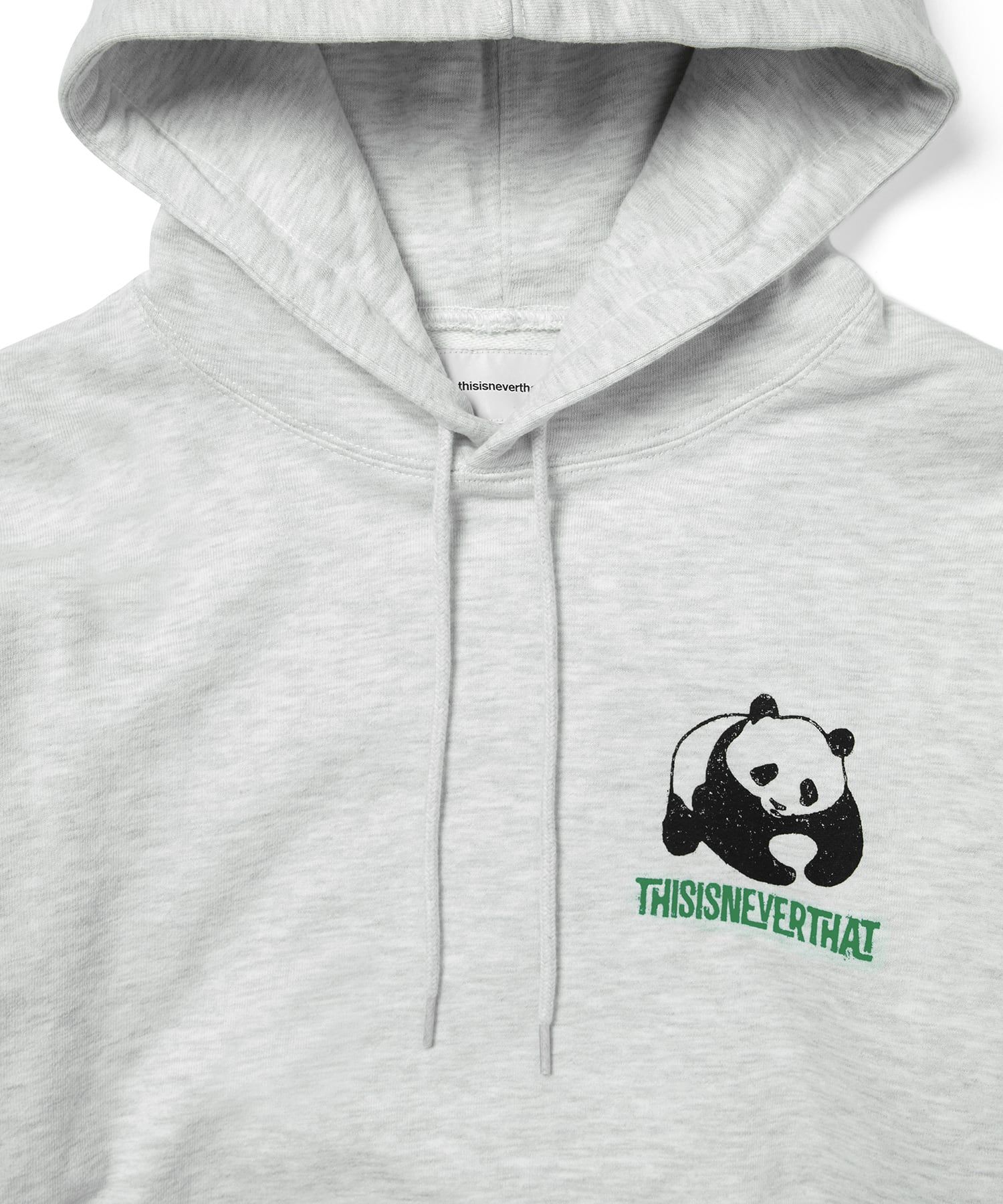 MUSINSA | thisisneverthat® Panda Hoodie Oatmeal