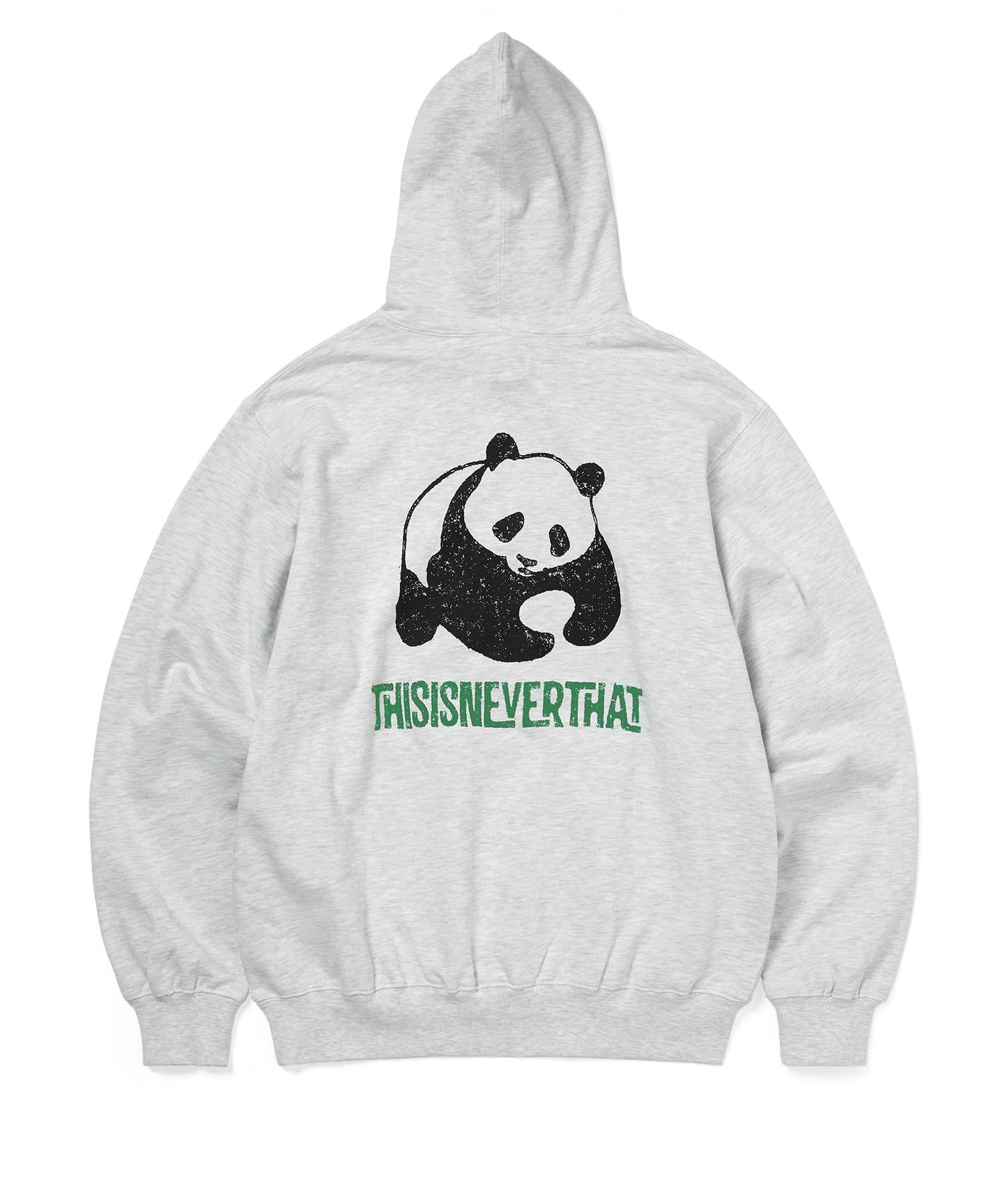 MUSINSA | thisisneverthat® Panda Hoodie Oatmeal