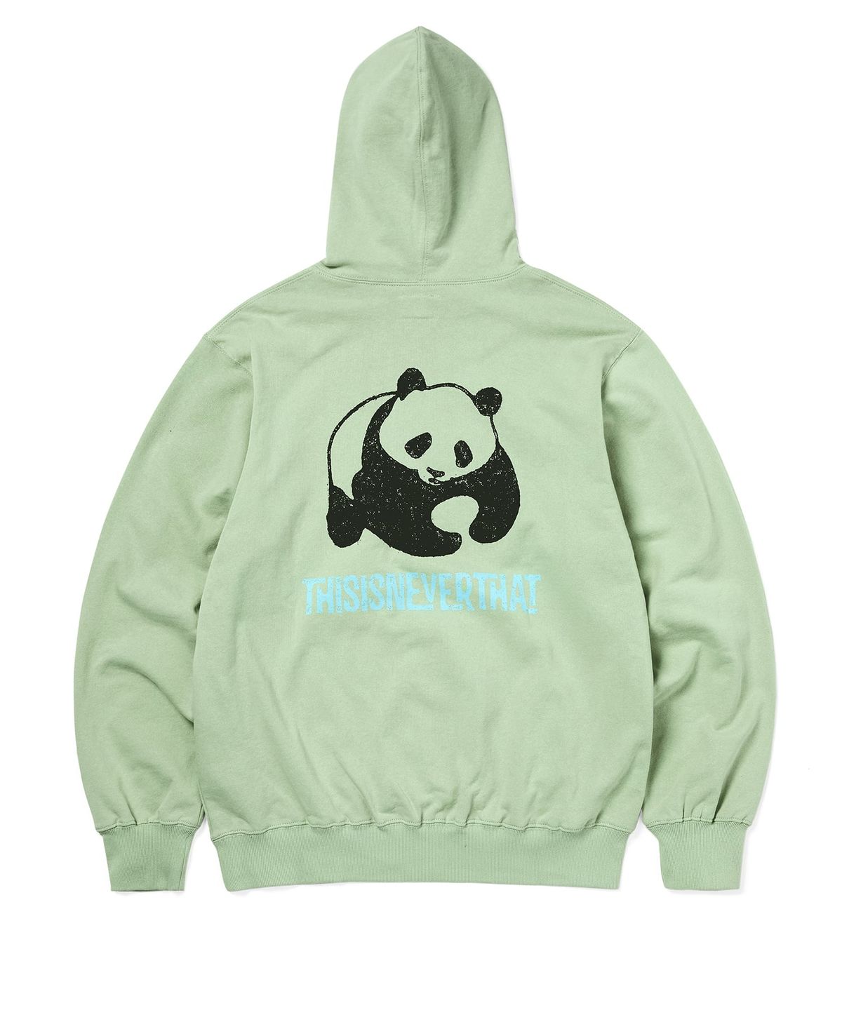 디스이즈네버댓(THISISNEVERTHAT) Panda Hoodie Pale Green