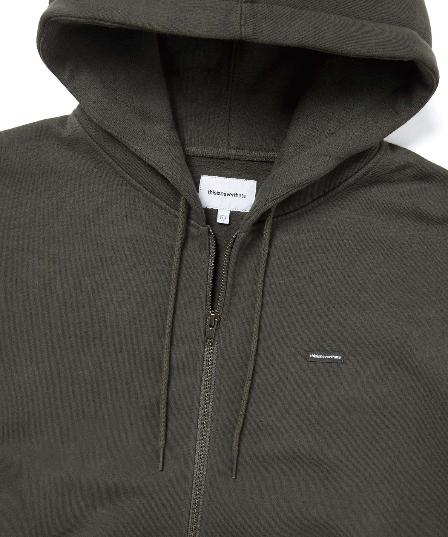 ★thisisneverthat★T.N.T. Classic HDP Zip Up Hoodie thisisneverthat - TNT Classic HDP Zip Up Hoodie in Black