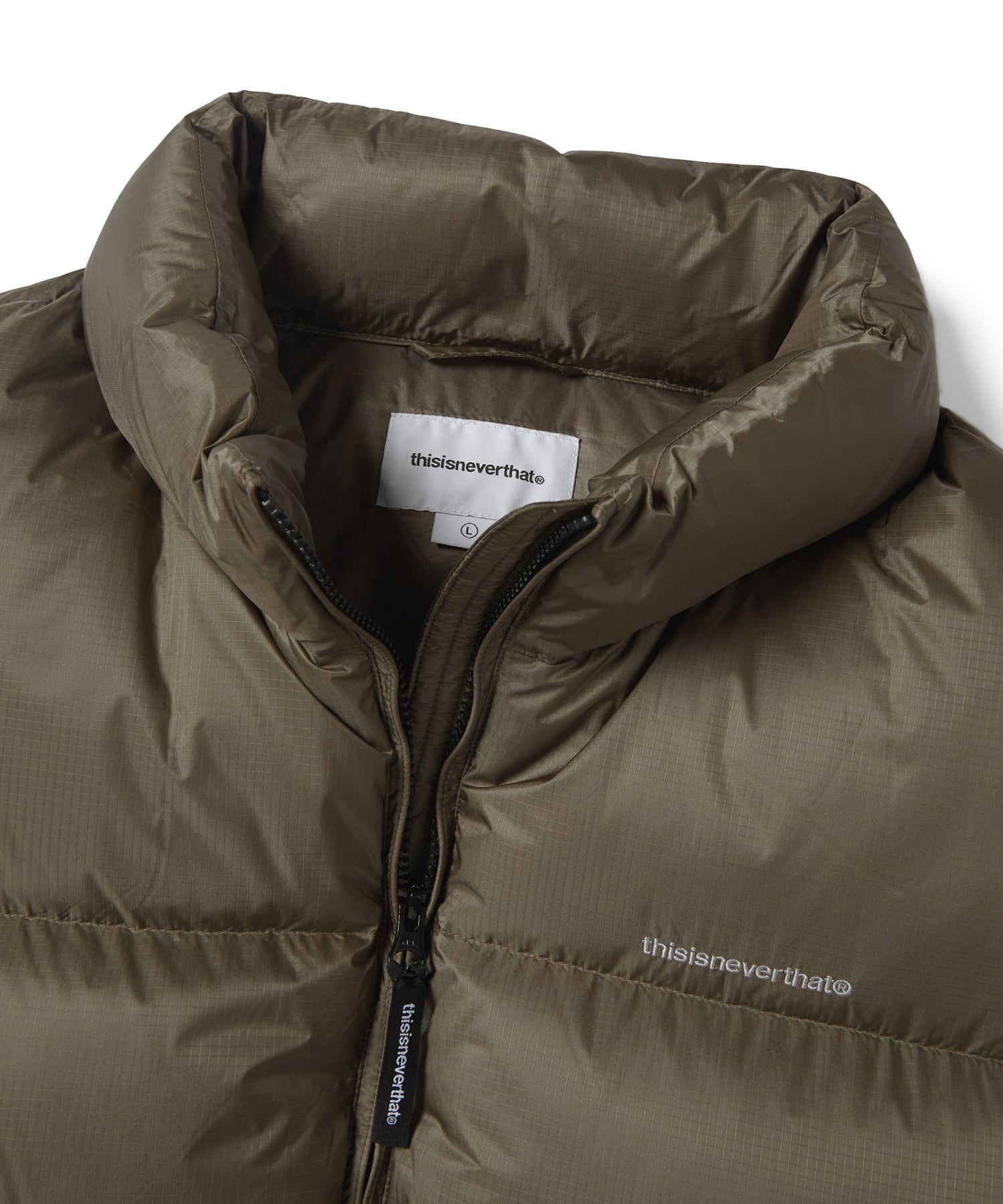 MUSINSA公式 | thisisneverthat PERTEX® T ダウンベスト オリーブ