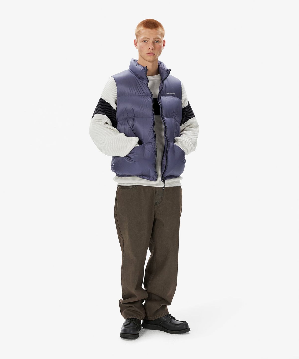 디스이즈네버댓(THISISNEVERTHAT) PERTEX® T Down Vest Violet