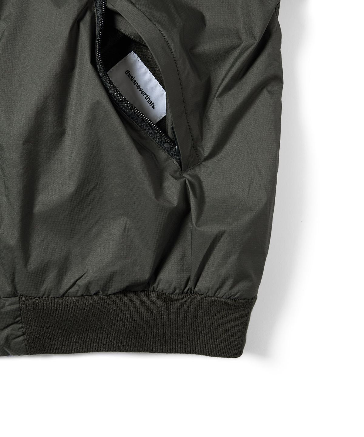 디스이즈네버댓(THISISNEVERTHAT) Reversible Warm Up Jacket Grey