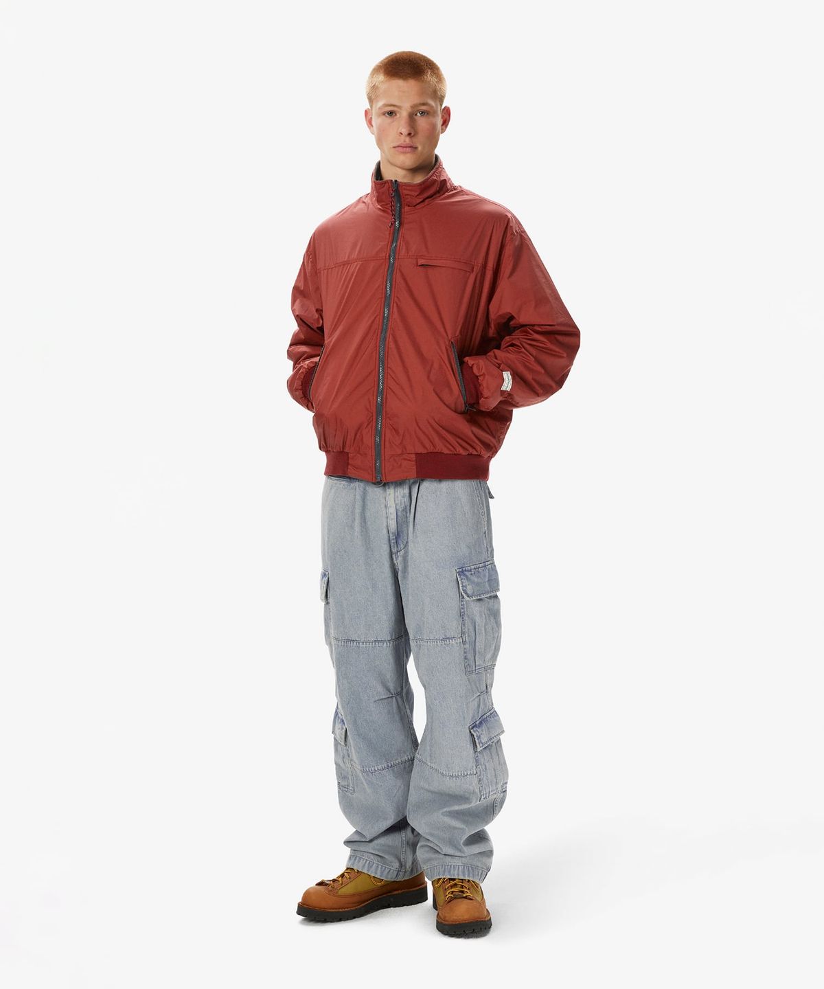 디스이즈네버댓(THISISNEVERTHAT) Reversible Warm Up Jacket Red
