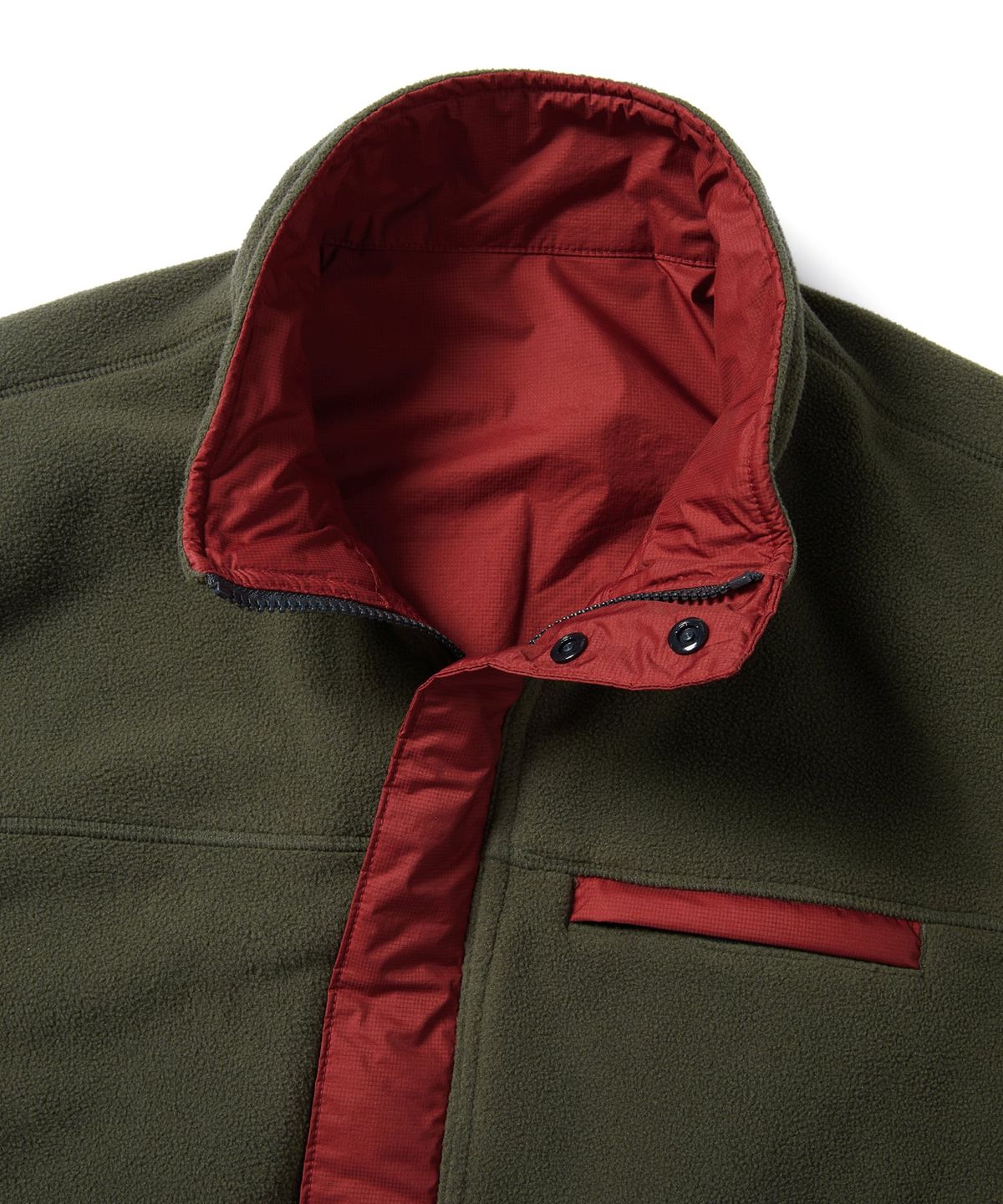 디스이즈네버댓(THISISNEVERTHAT) Reversible Warm Up Jacket Red
