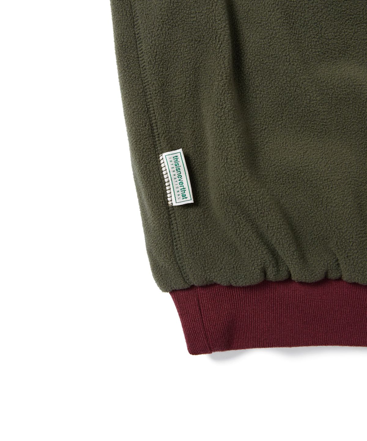 디스이즈네버댓(THISISNEVERTHAT) Reversible Warm Up Jacket Red