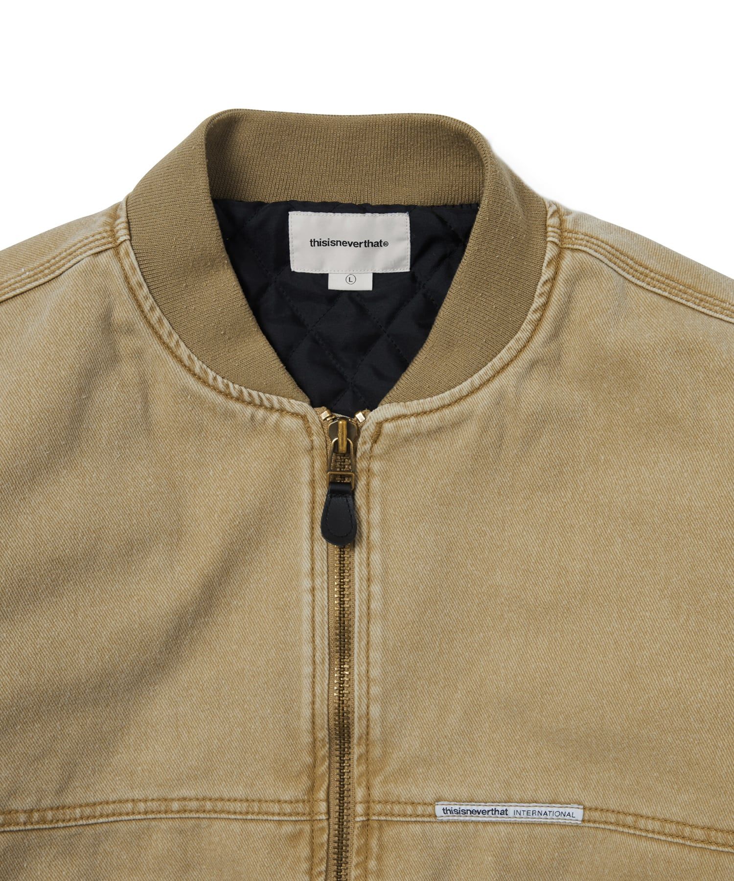 Denim Bomber Jacket – thisisneverthat® JP