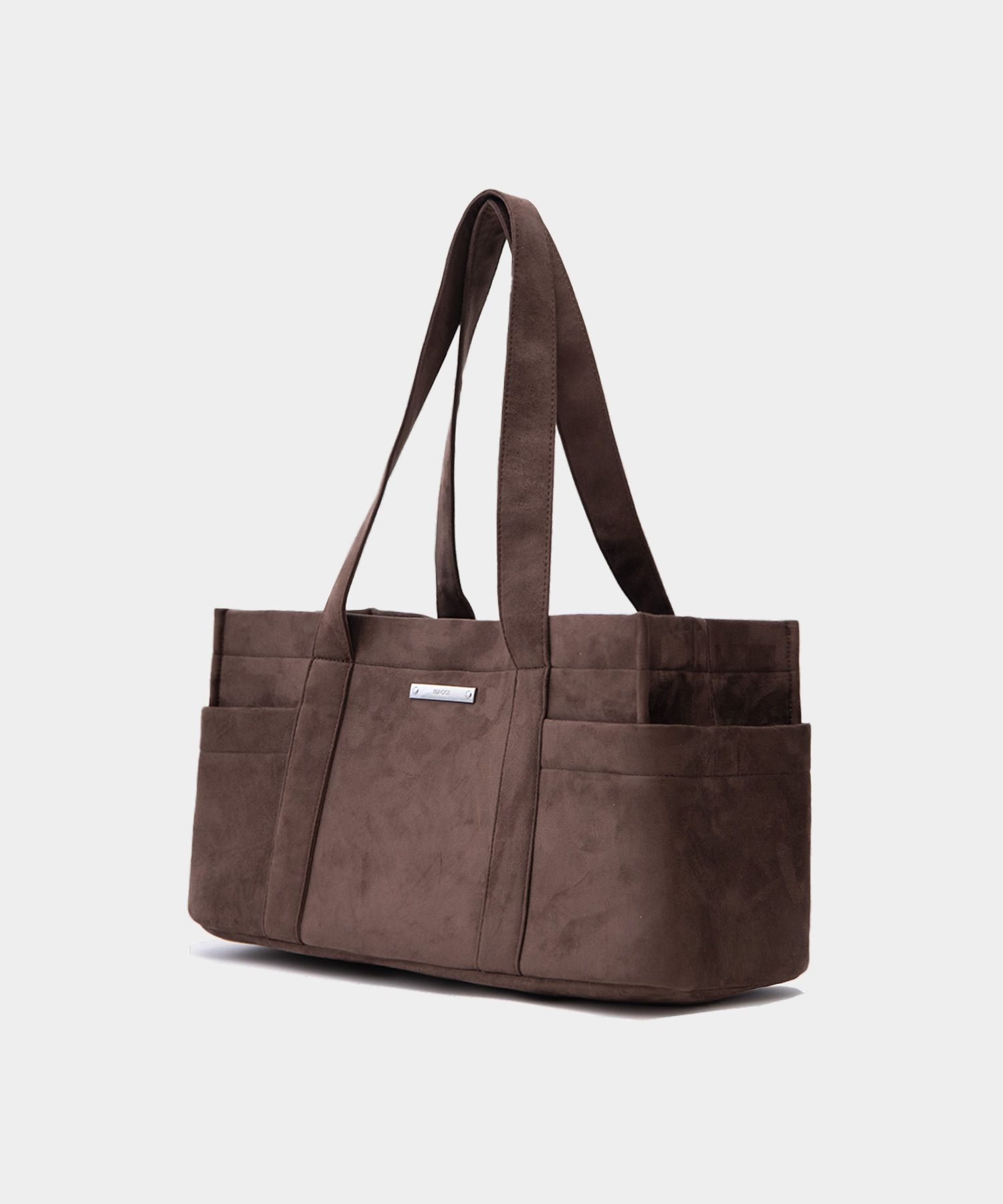 ショルダーバッグ・ポシェット MACOI Big Square Suede Baguette Shoulder Dot Bag Black MUSINSA | MACOI Big Square Suede Baguette Shoulder Dot Bag