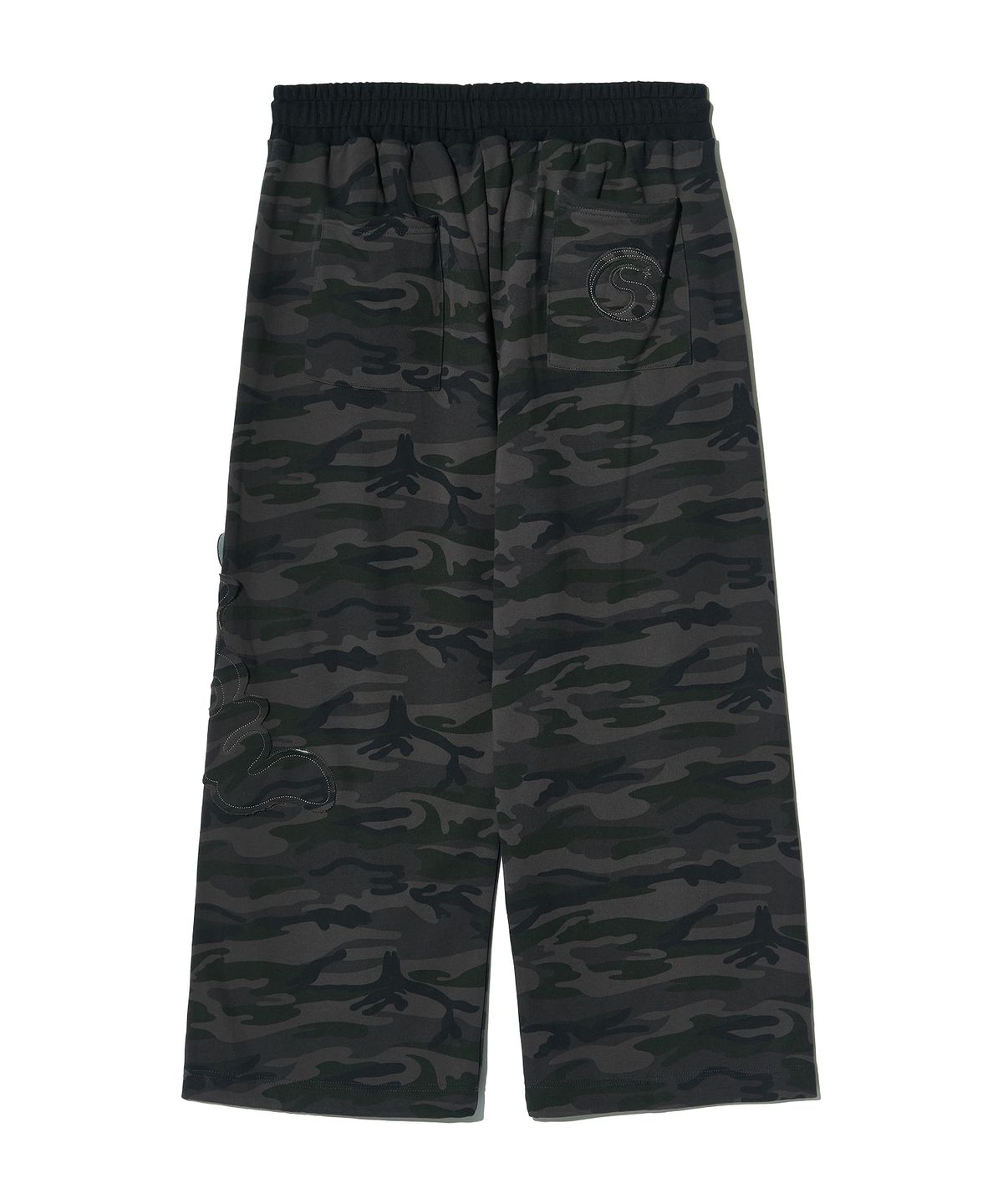 피스메이커(PIECE MAKER) TS LOGO APPLIQUE SWEAT PANTS (CAMOUFLAGE)