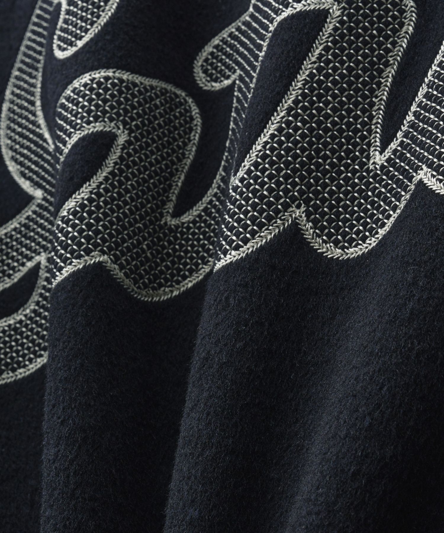 スタジャン SATUR S Applique Wool Varsity Jacket 4FT1320 MUSINSA | SATUR S Applique Wool Varsity Jacket Navy