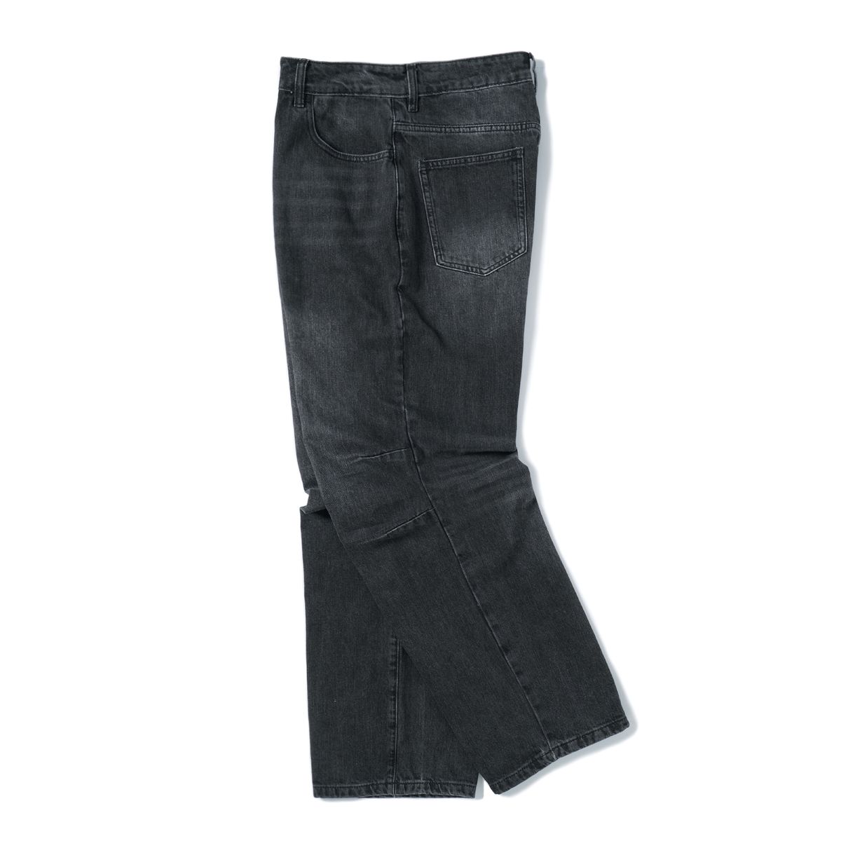 노드(NOD) Glen Wide Baggy Denim pants (Black)