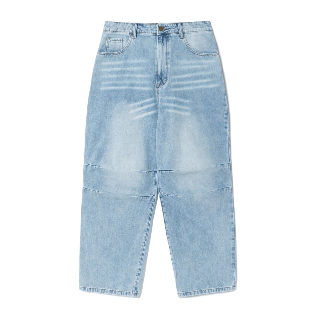 노드(NOD) Glen Wide Baggy Denim pants (Light blue)