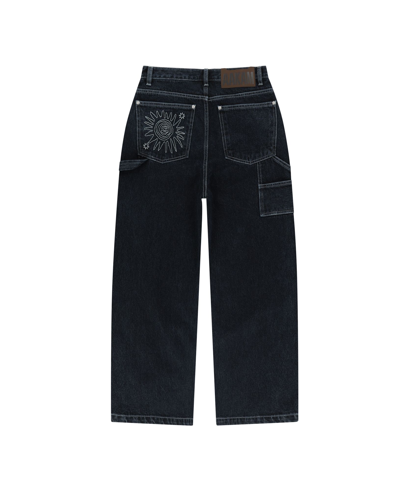 ★2025SS新作★INEGI★Embroidery Bootscut Denim Pants Remake Standard Bootscut Denim｜Greed International Official