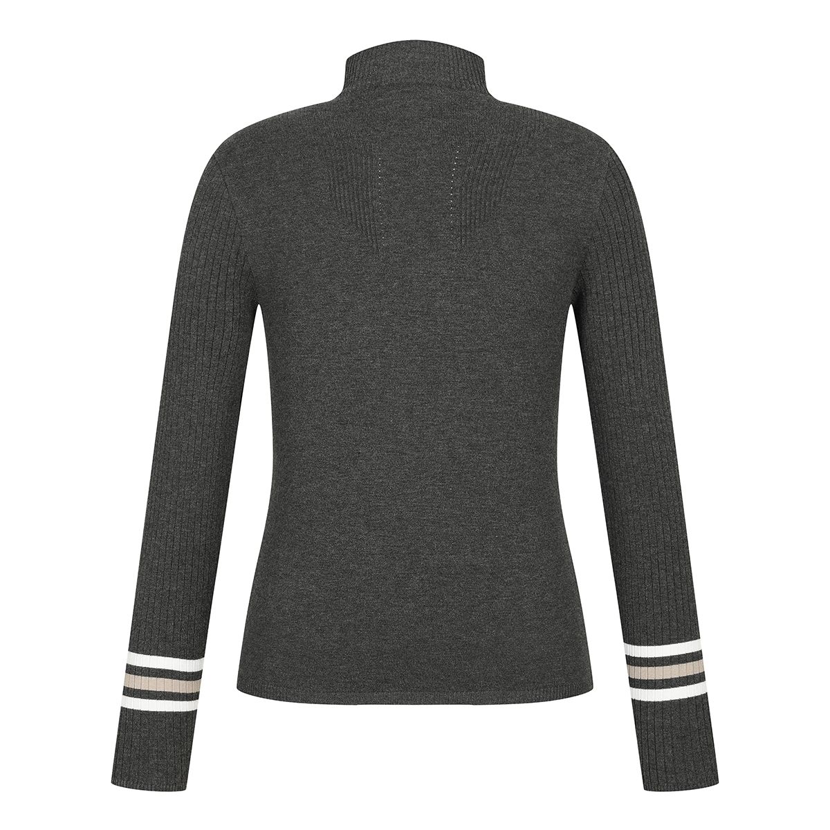 테일러메이드 어패럴(TAYLORMADE APPAREL) 여성 하이넥 골지 니트 TSN-72HG21-199