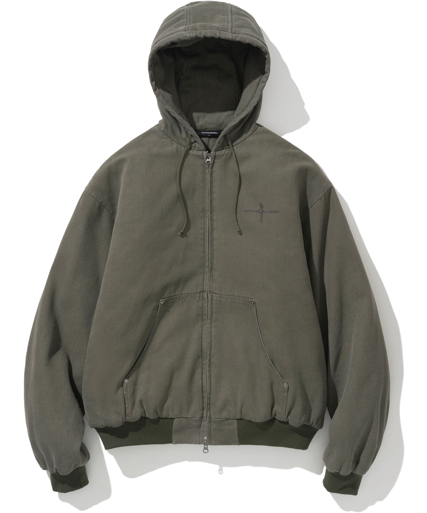 ◆NOT4NERD 4 Worshippers Oxford Hooded Work Jacket/3色◆ MUSINSA | NOT4NERD 4 Worshippers Oxford Hooded Work Jacket