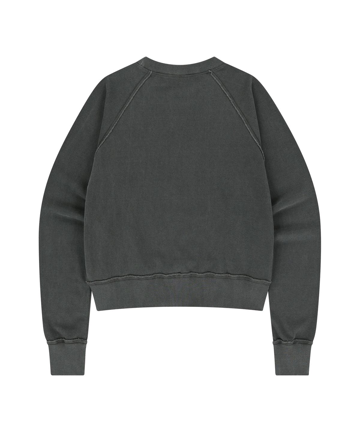 아캄(AAKAM) Cross Studded Sweatshirts (Dark Gray)