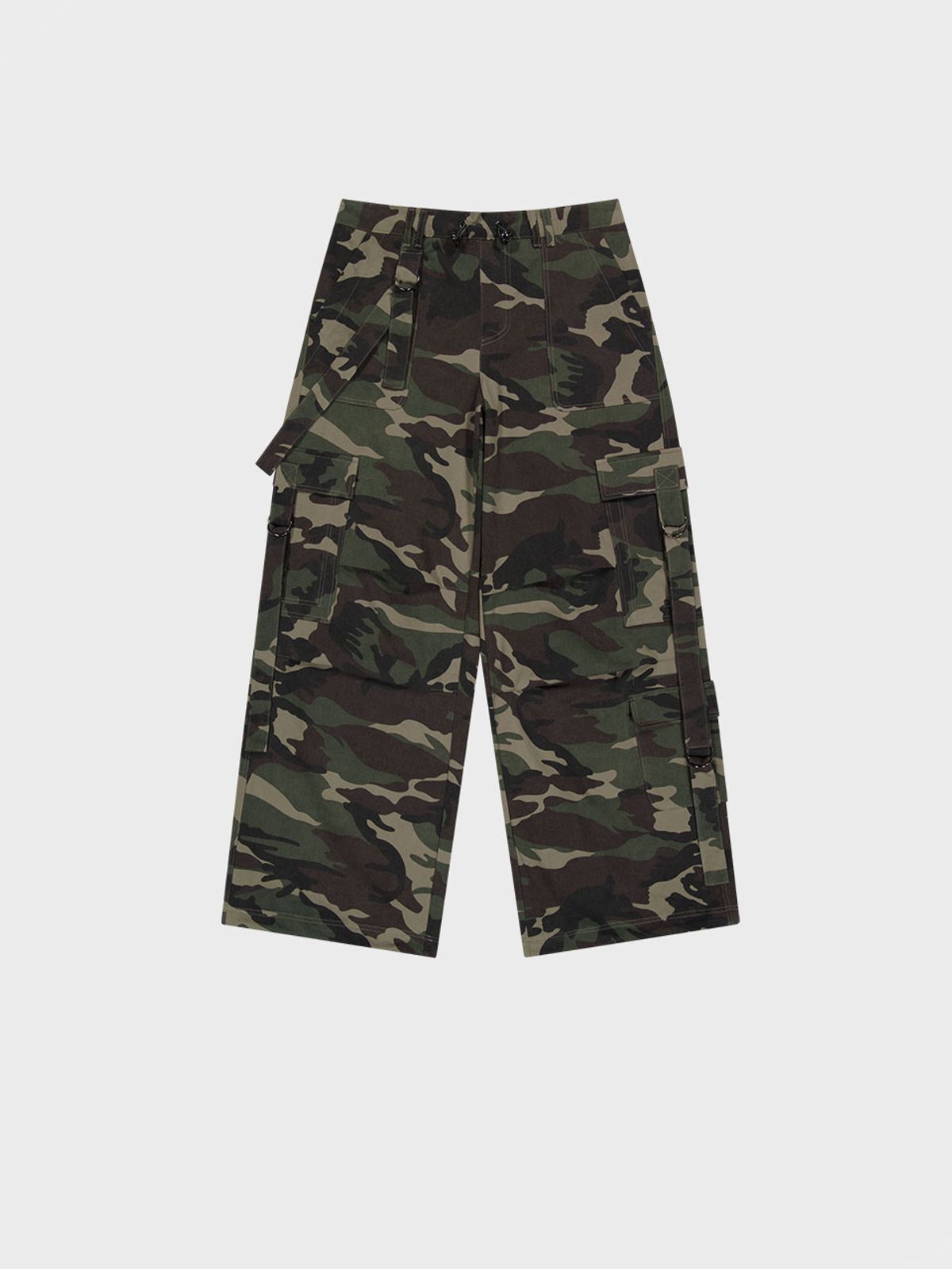 비수스(VISUS) D-ring Cargo Pants_Camoflage