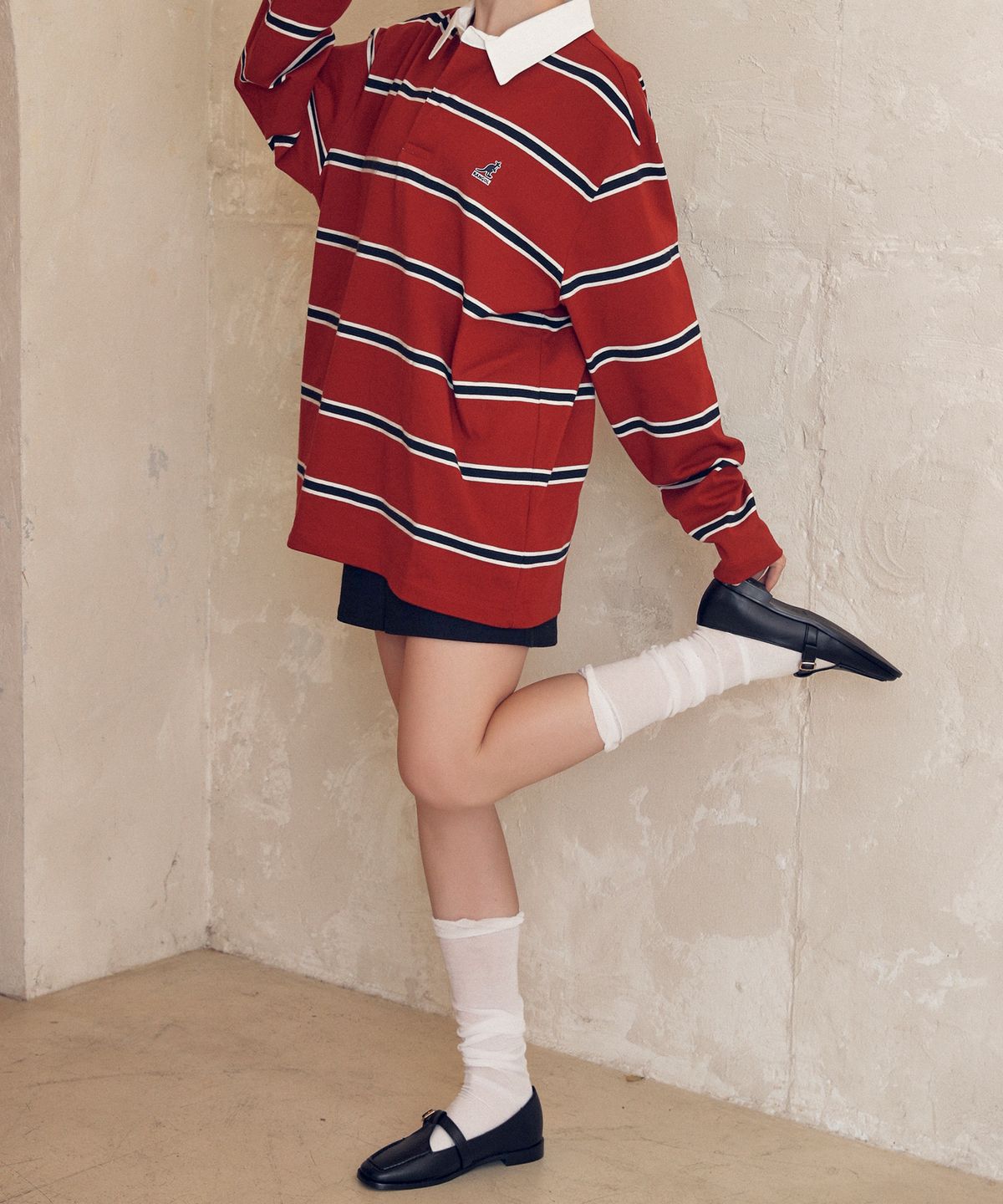커스텀에이드 우먼(CUSTOMADE WOMAN) 2cm 스퀘어 토 버클 로퍼 신디(CW0073BK)