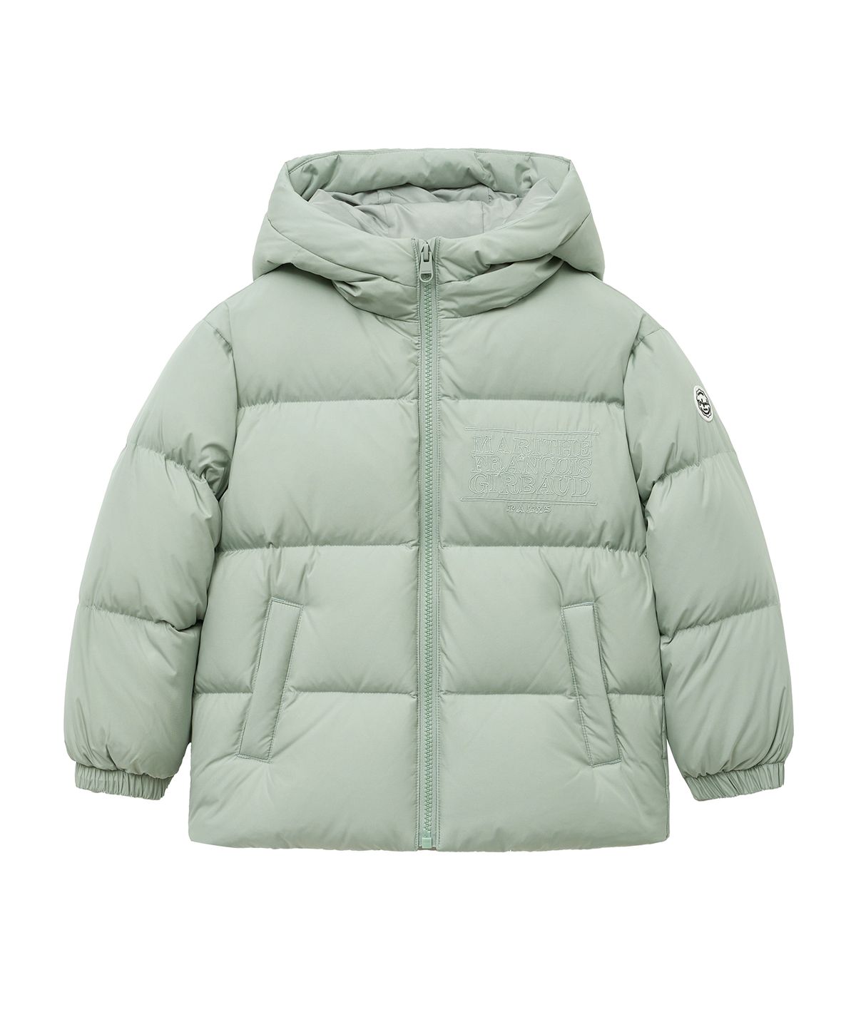 마리떼 키즈(MARITHÉ KIDS) ENFANT HOODED GOOSE DOWN PUFFER mint