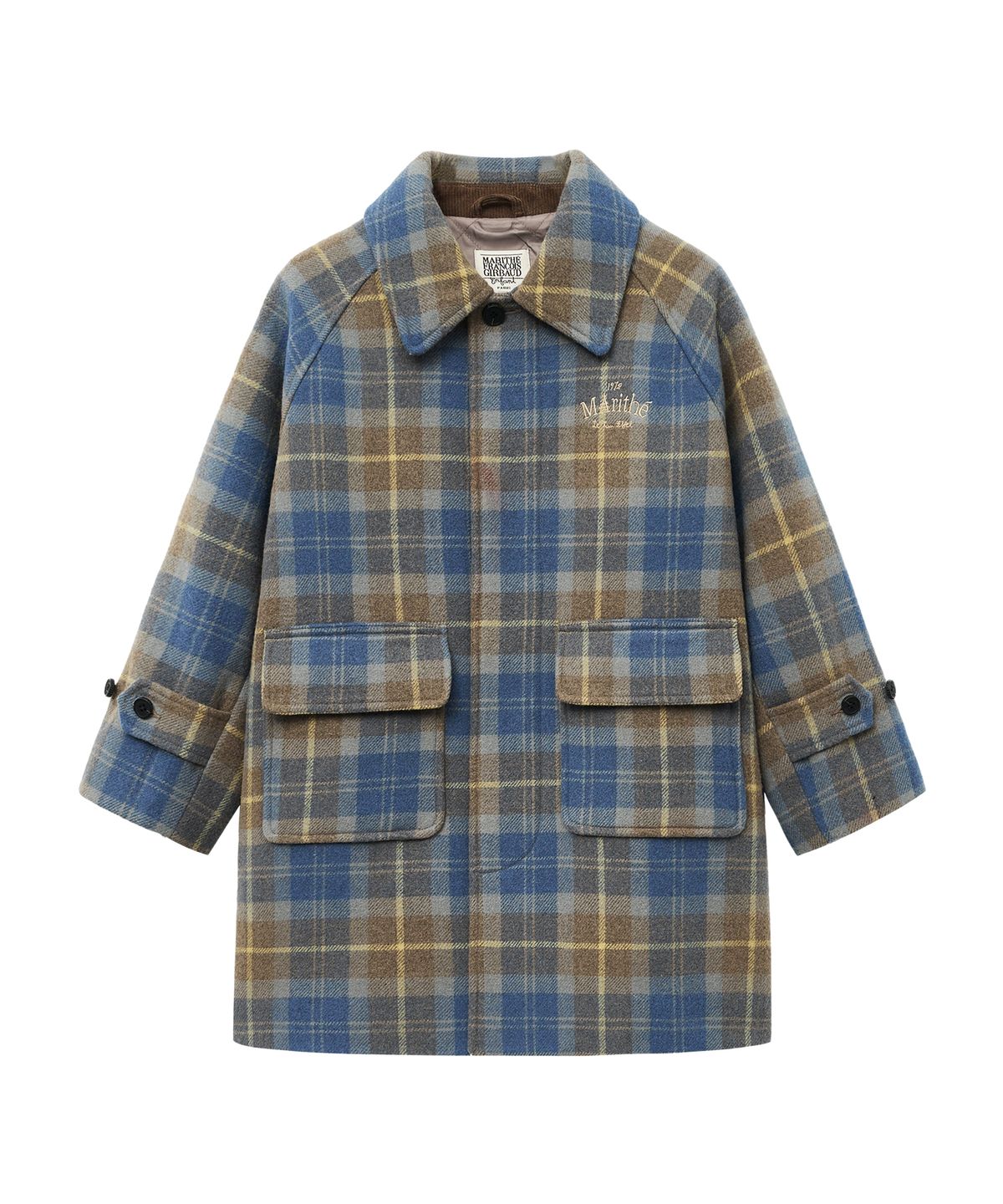 마리떼 키즈(MARITHÉ KIDS) ENFANT WOOL COAT check