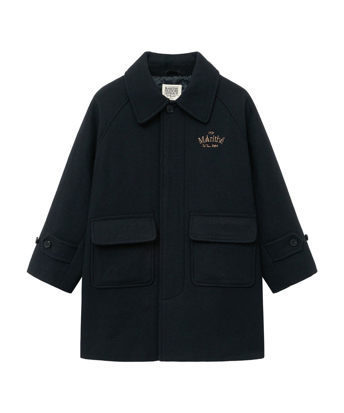 마리떼 키즈(MARITHÉ KIDS) ENFANT WOOL COAT navy