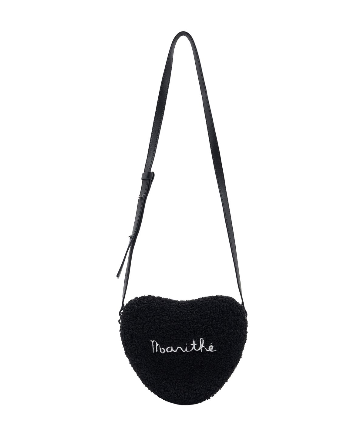마리떼 키즈(MARITHÉ KIDS) ENFANT HEART CROSS BAG black
