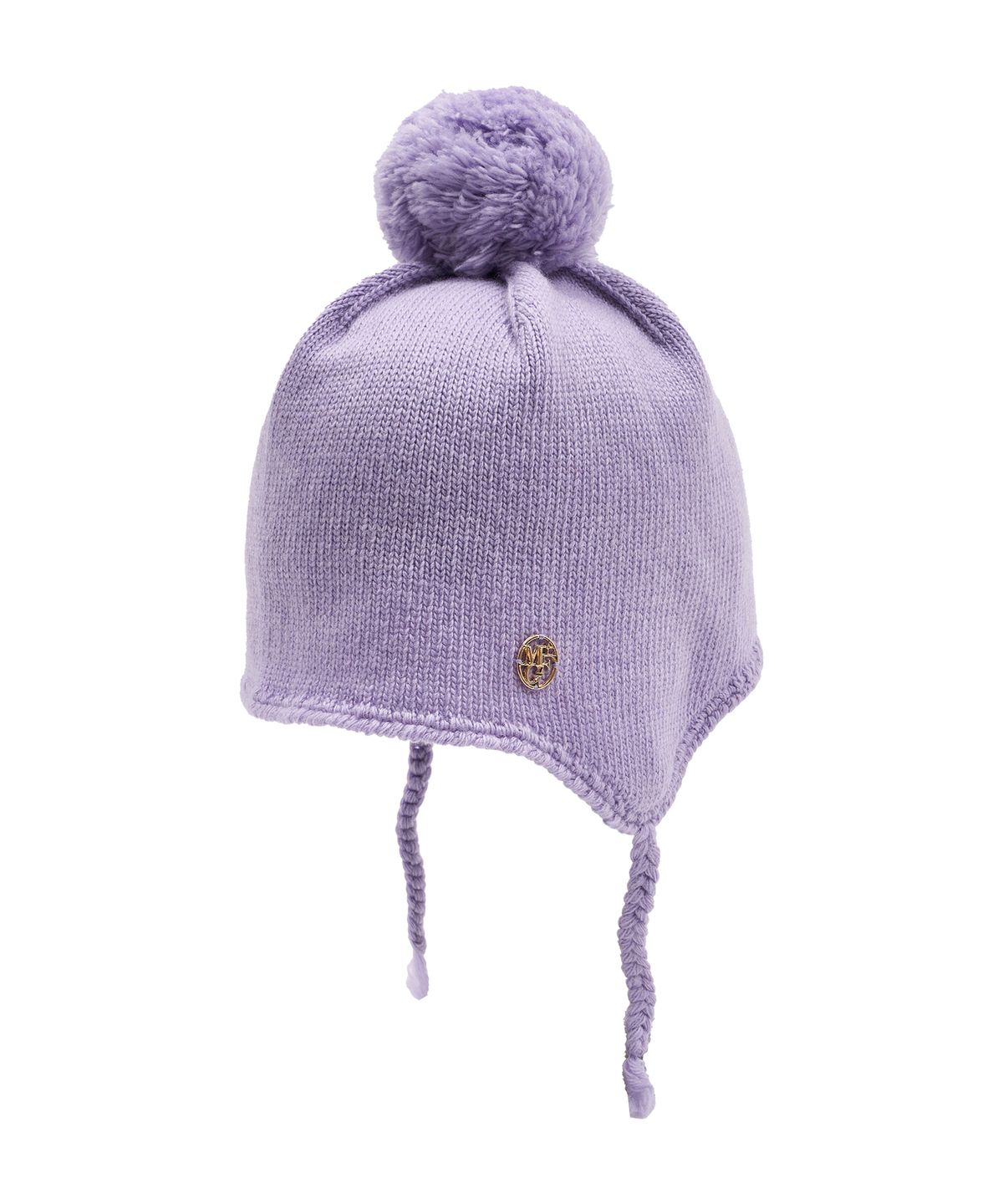 마리떼 키즈(MARITHÉ KIDS) ENFANT CIRCLE LOGO EARFLAP BEANIE light purple