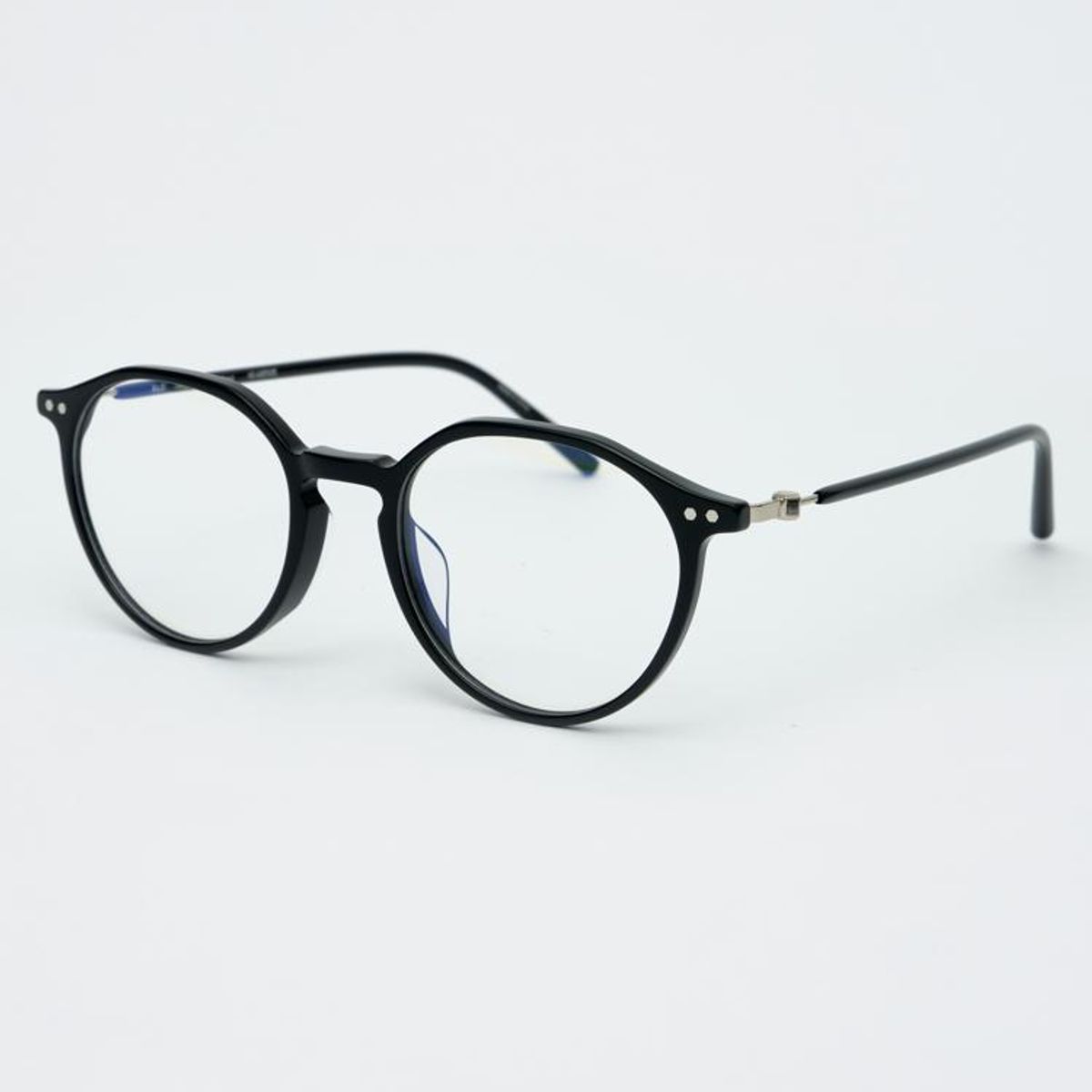 알로아이웨어(ALO EYEWEAR) AL7402 0909G HD ACETATE 초경량 고밀도 아세테이트 블랙  안경테_블루라이트 렌즈 선택
