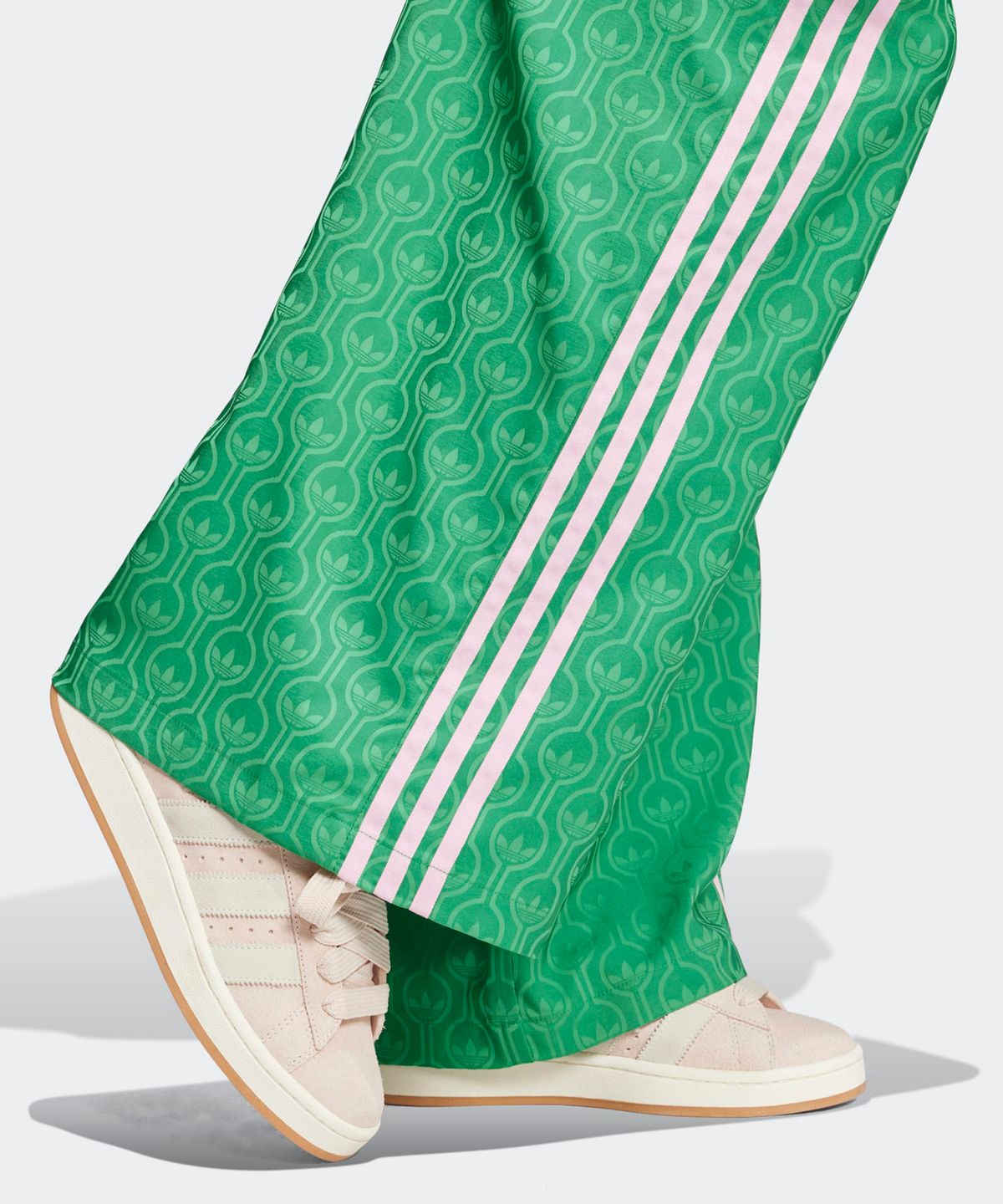 아디다스(ADIDAS) 70s 와이드 레그 팬츠 - 그린 / JN7662