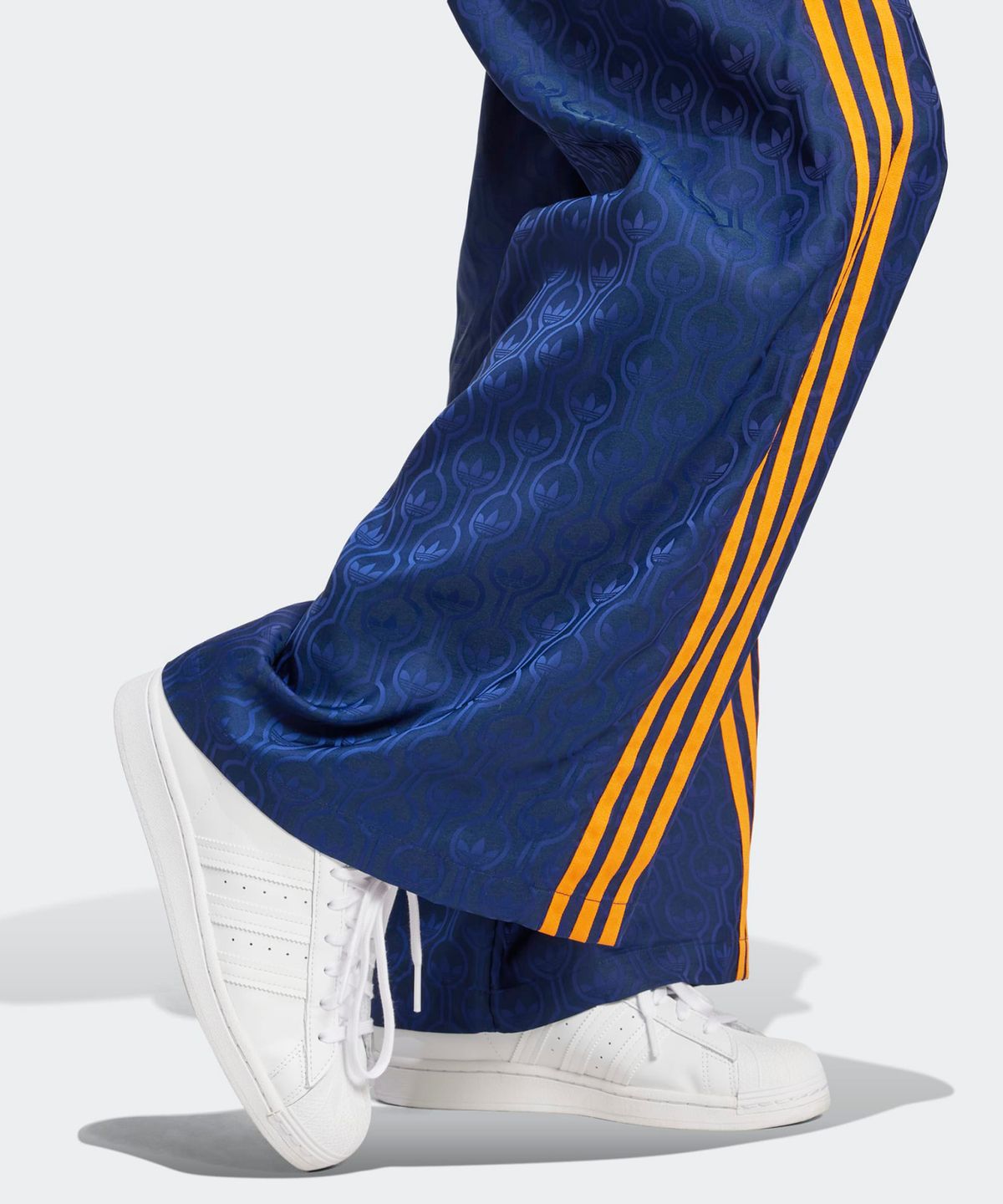 아디다스(ADIDAS) 70s 와이드 레그 팬츠 - 네이비 / JN7663