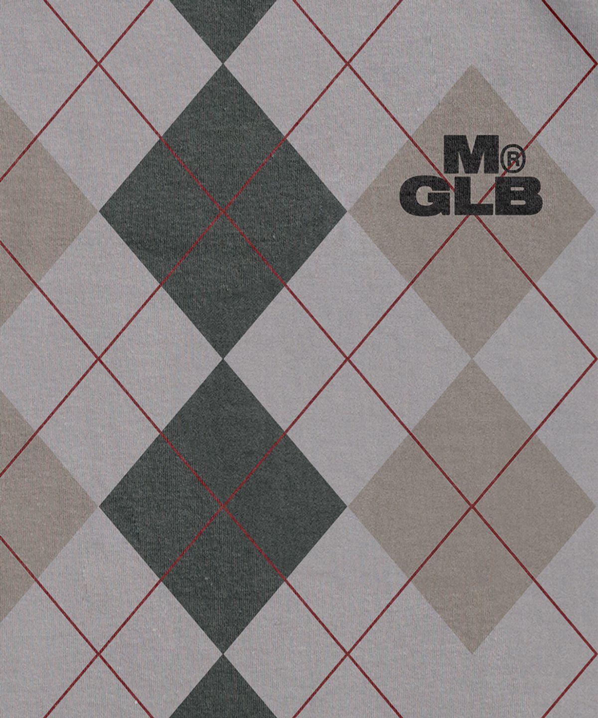 매치글로브(MATCHGLOBE) 아가일 레그런 롱슬리브 티(핑크&차콜)