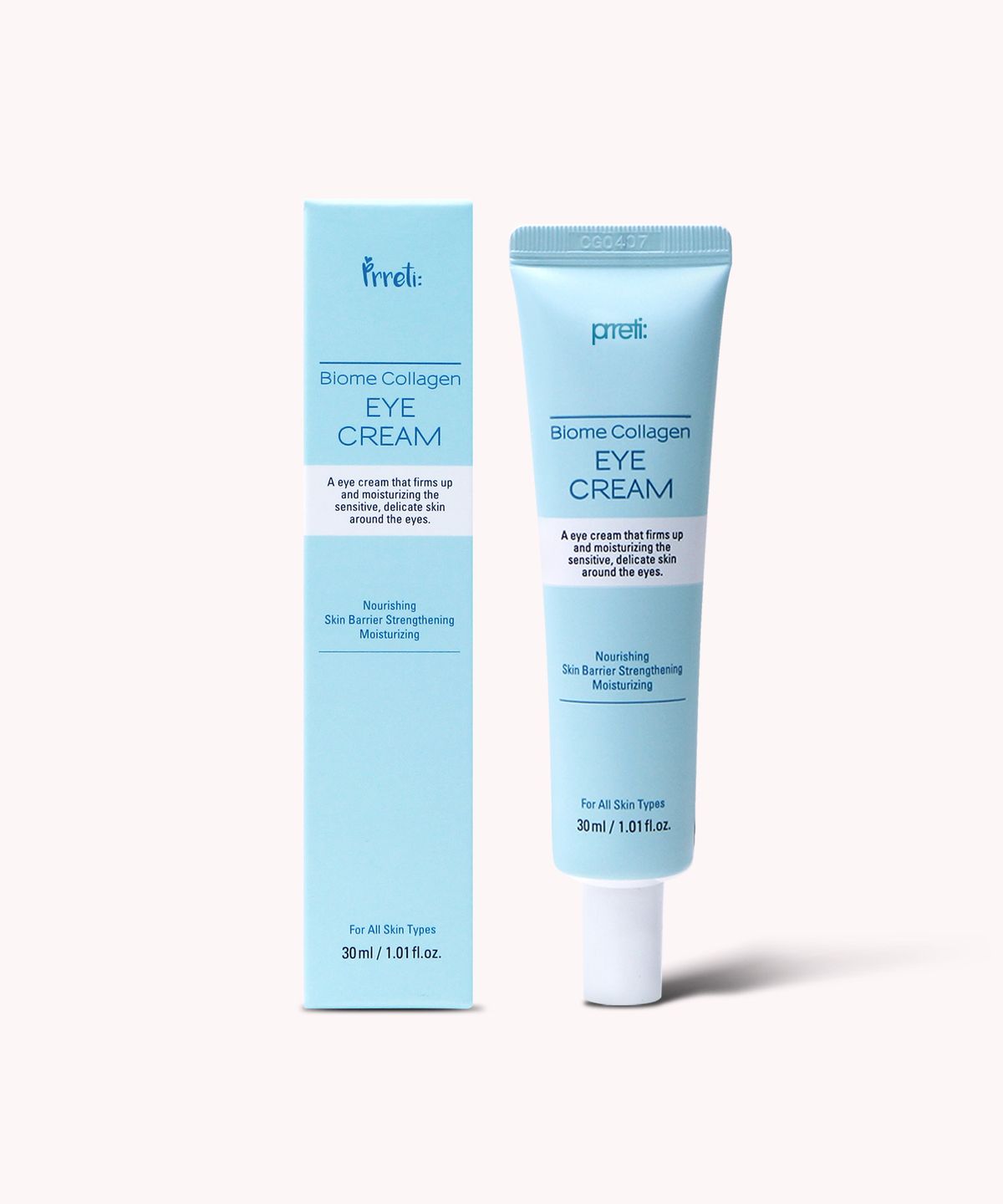 프레티(PRRETI) 바이옴 콜라겐 아이크림 30ml 5개