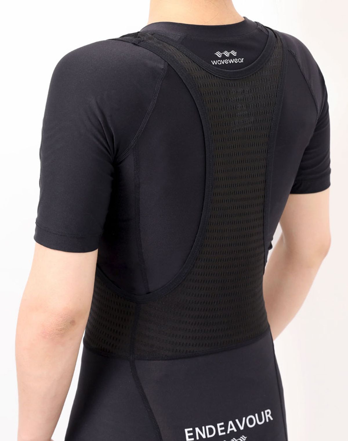 웨이브웨어(WAVEWEAR) 인데버 허벅지&햄스트링 스포츠테이핑 빕숏 (여성)