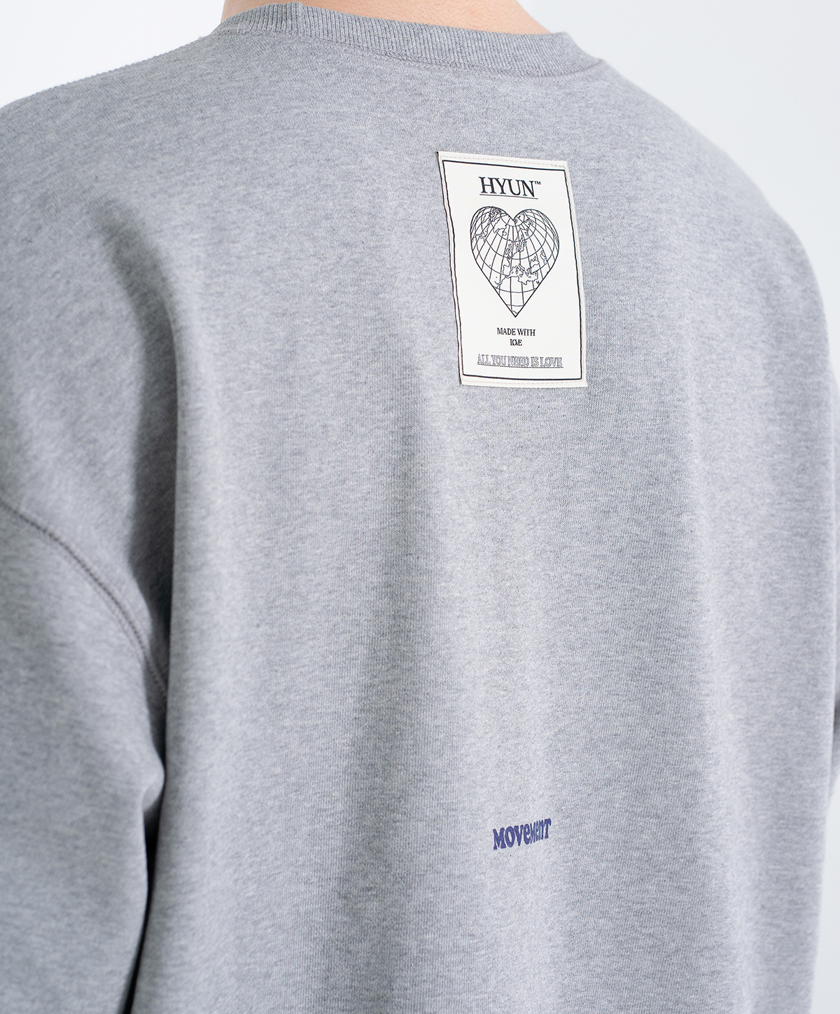 현 스튜디오(HYUN STUDIO) EARTH SWEAT SHIRT [UNISEX]