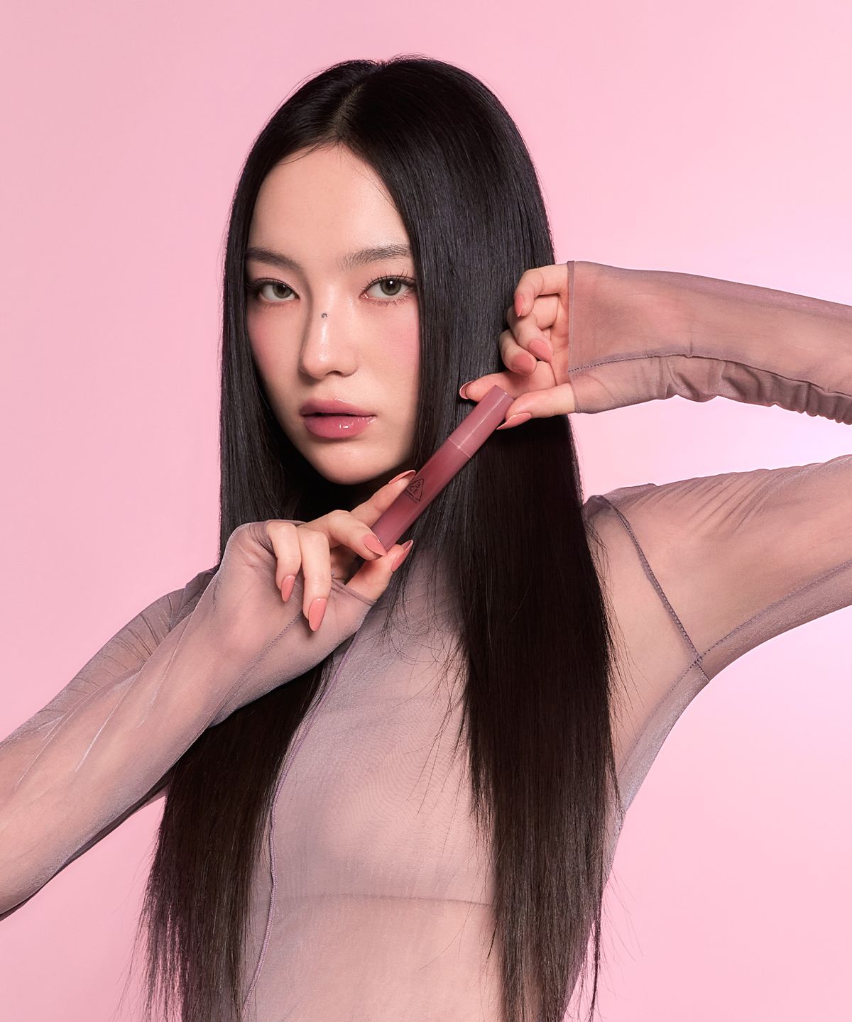 쓰리씨이(3CE) [클라우디 핑크] 드롭 글로우 젤