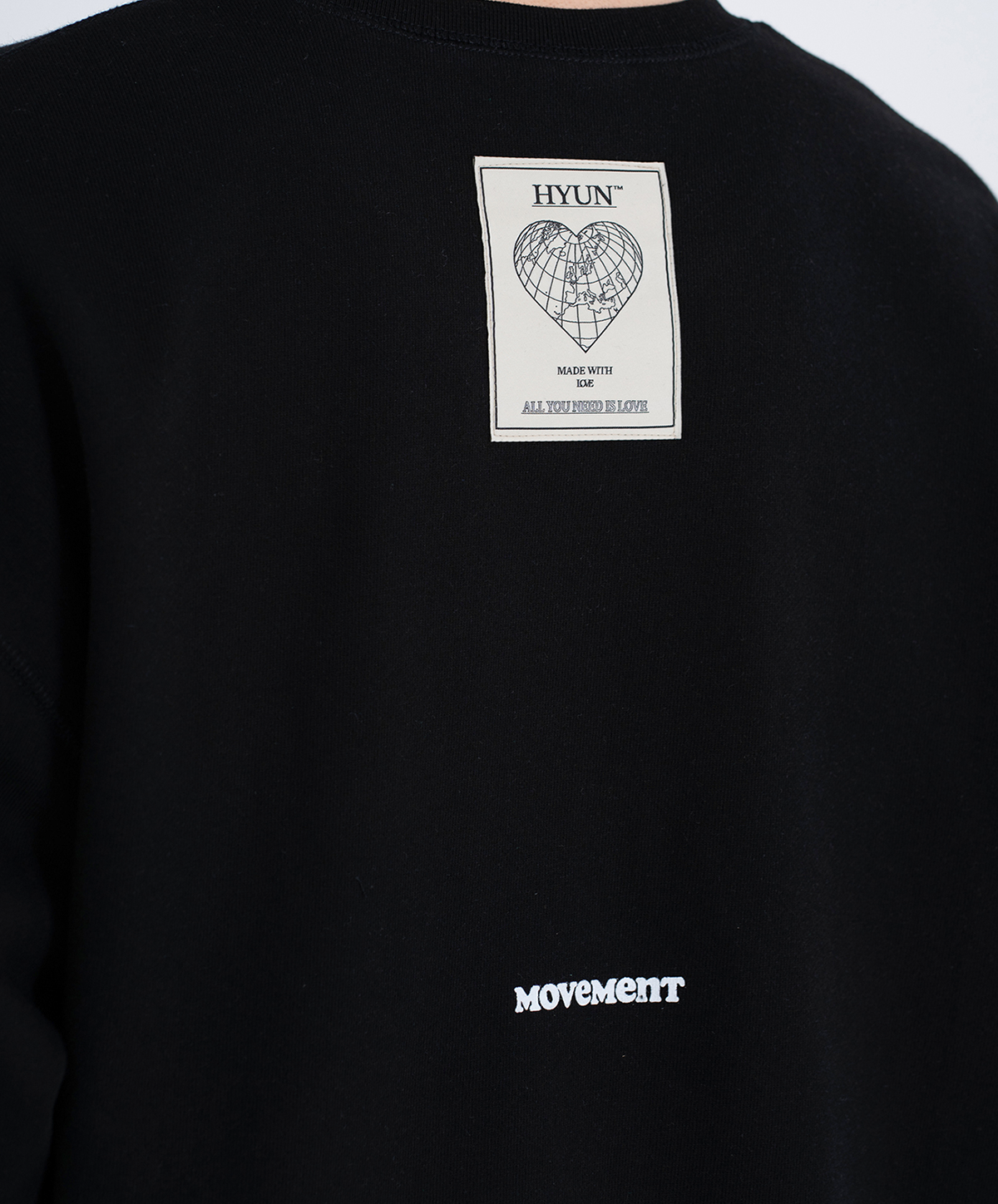 현 스튜디오(HYUN STUDIO) STAY LOVE SWEAT SHIRT [UNISEX]