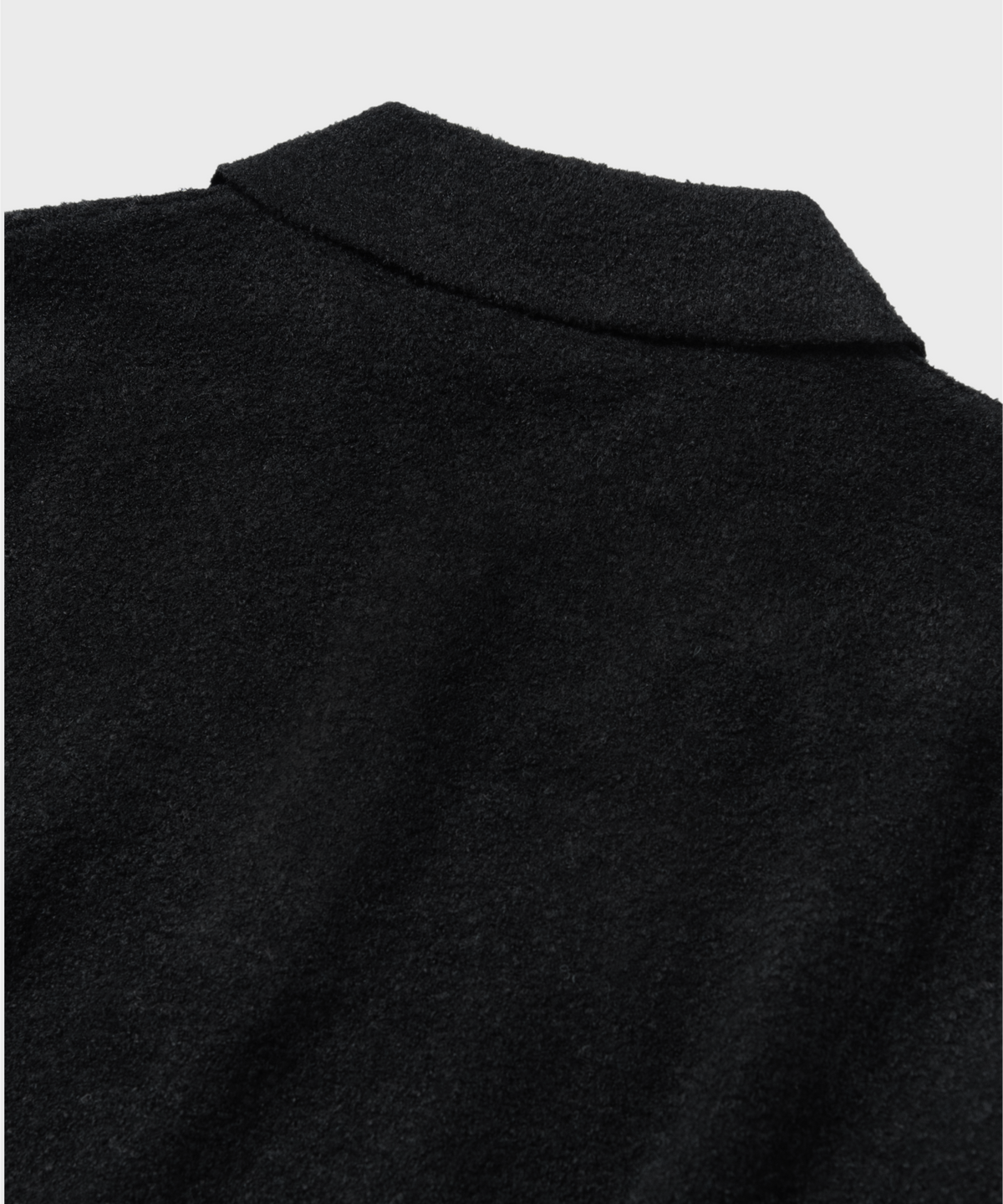 넌블랭크(NONBLANK) 폴로 칼라 니트_DARK GREY