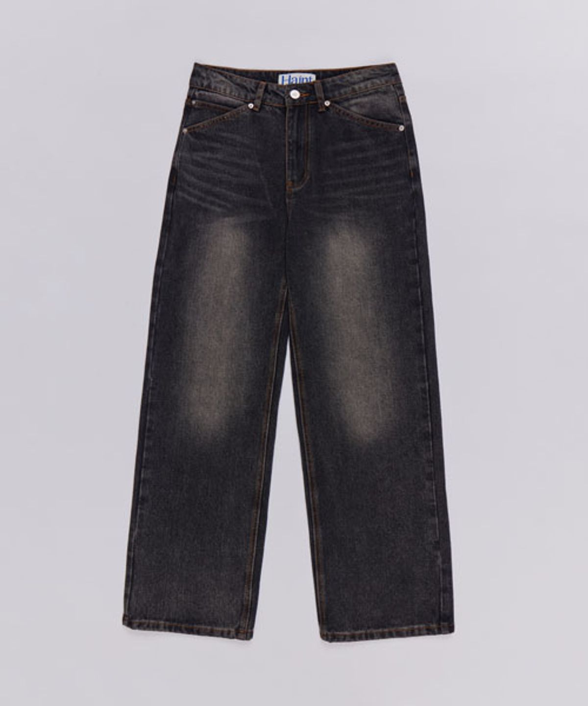 헤인트(HAINT) KAREN STRAIGHT FIT DENIM_BLACK