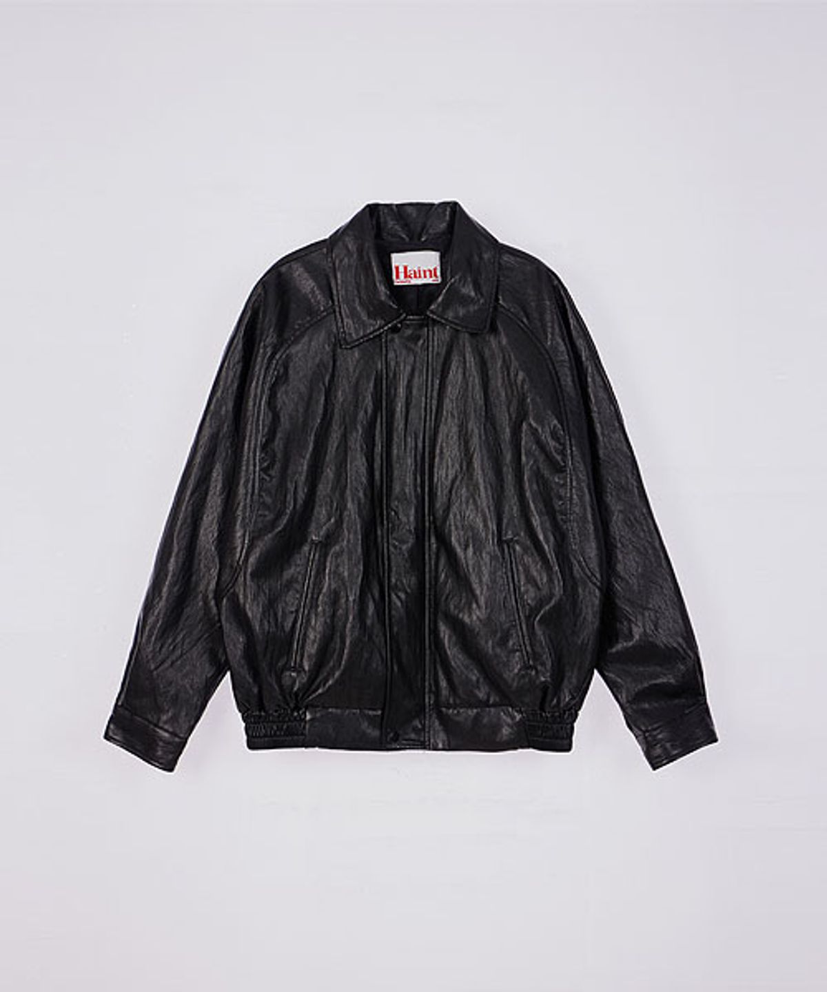 헤인트(HAINT) SOFT OVER LEATHER JACKET