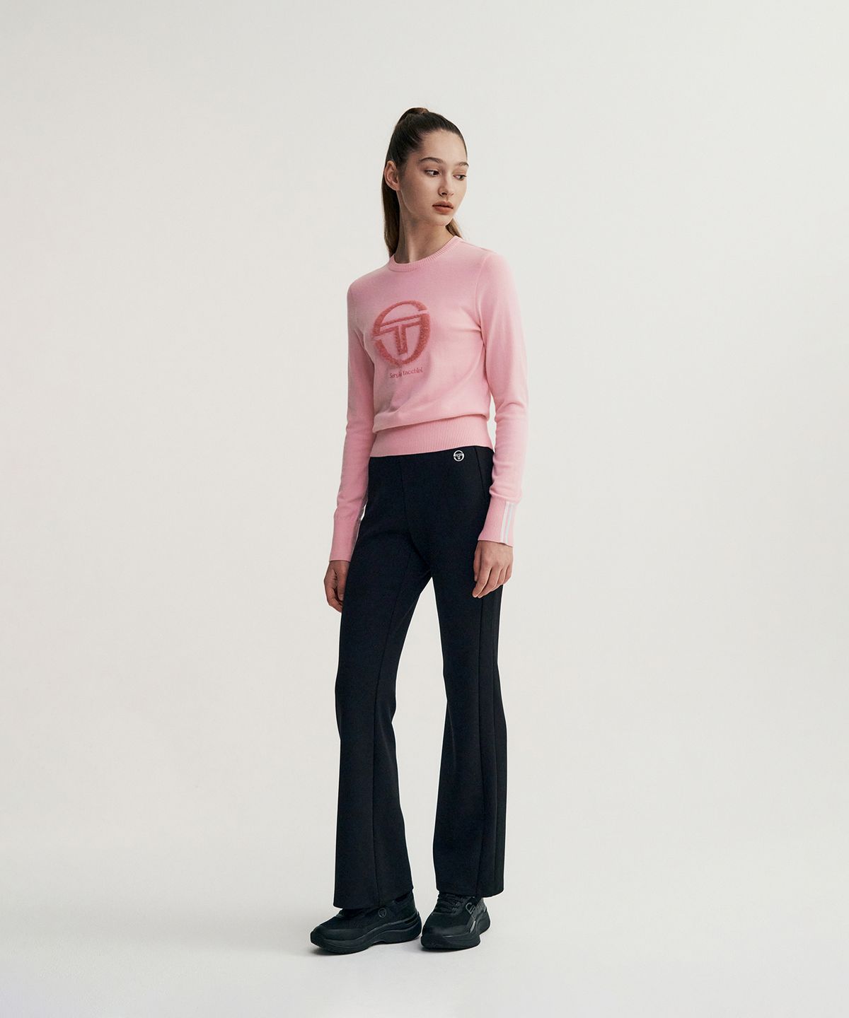 세르지오 타키니(SERGIO TACCHINI) W 리조트 크루넥 풀오버 (L.Pink)