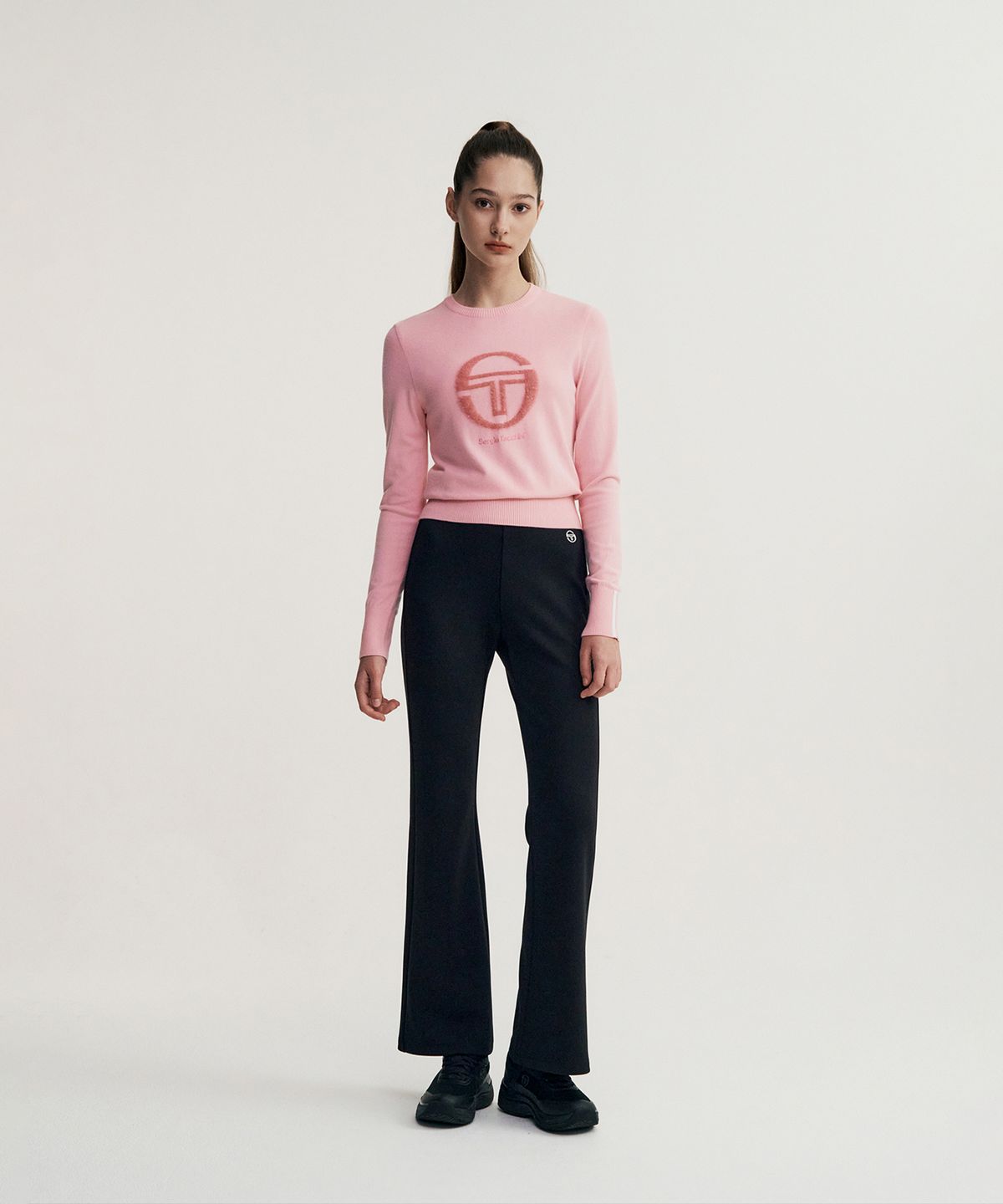 세르지오 타키니(SERGIO TACCHINI) W 리조트 크루넥 풀오버 (L.Pink)