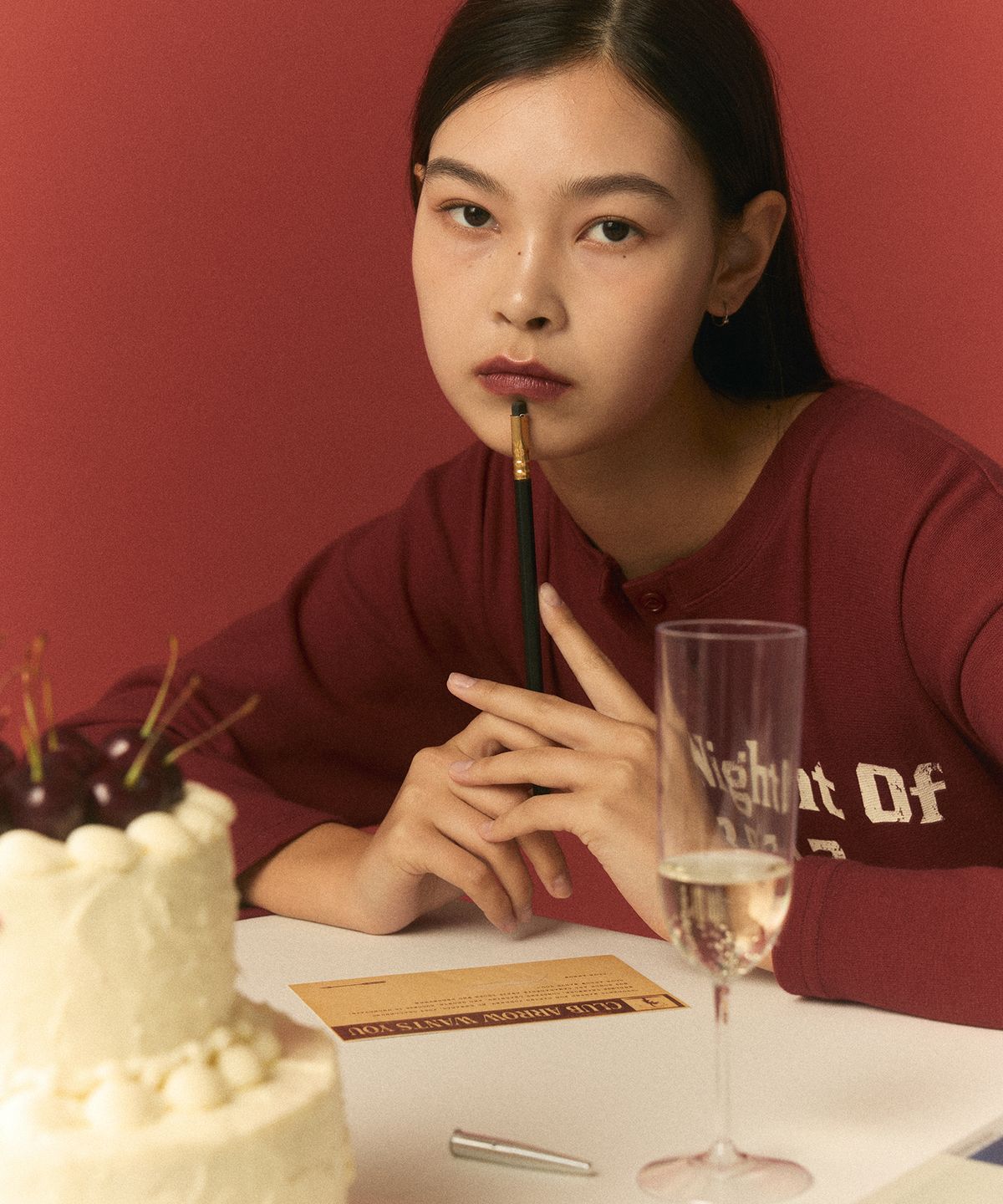 꾸아페(QUAFE) 1892 PUFF EASY MINI ONEPIECE_brick red