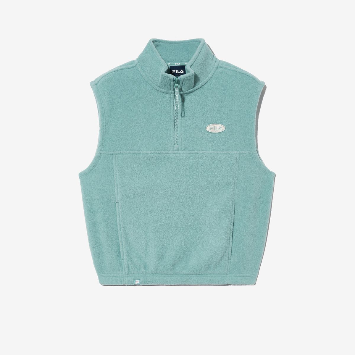 휠라 키즈(FILA KIDS) 플리스 반집엎 조끼 상하세트(FK2FSG4101XBBO)