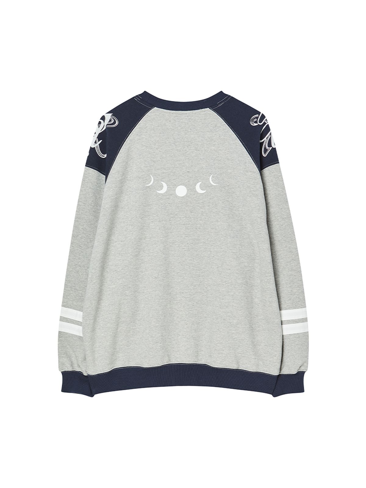 엔와이엑스엑스(NYXX) COLOR BLOCK SOCCER SWEATSHIRT GRAY