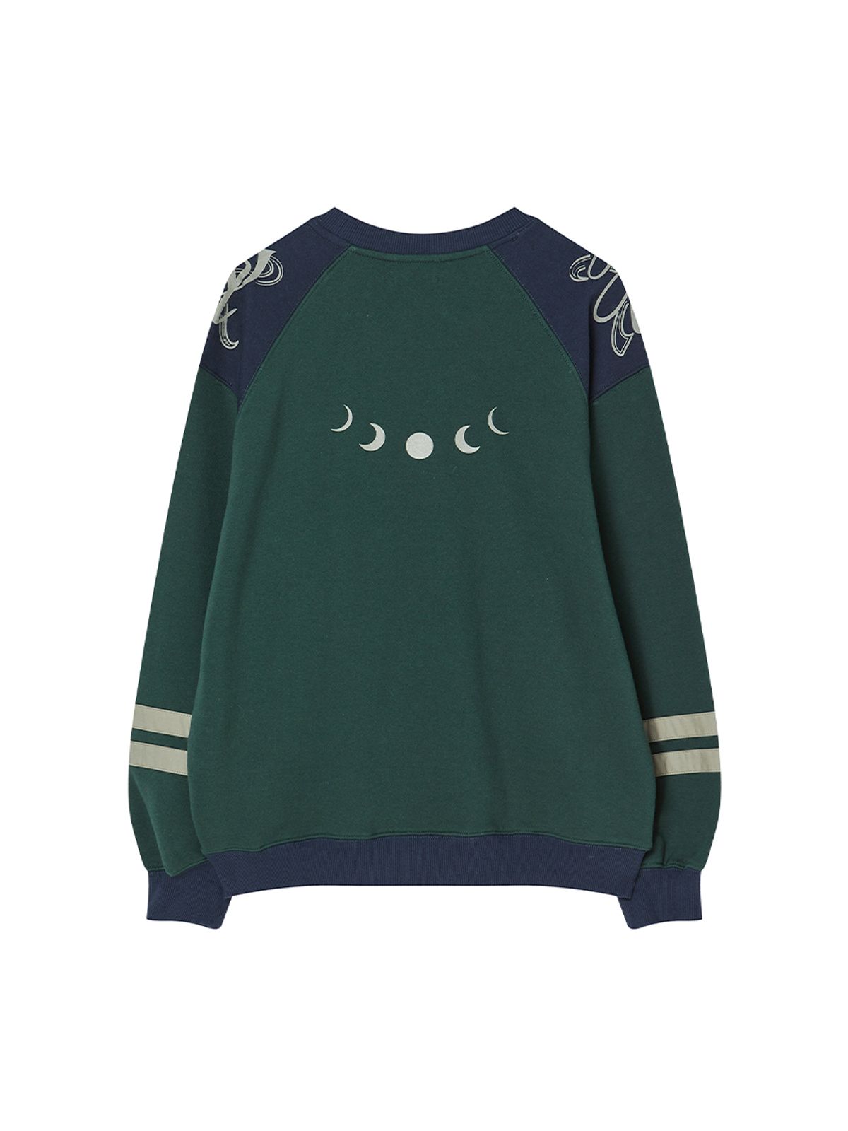엔와이엑스엑스(NYXX) COLOR BLOCK SOCCER SWEATSHIRT GREEN
